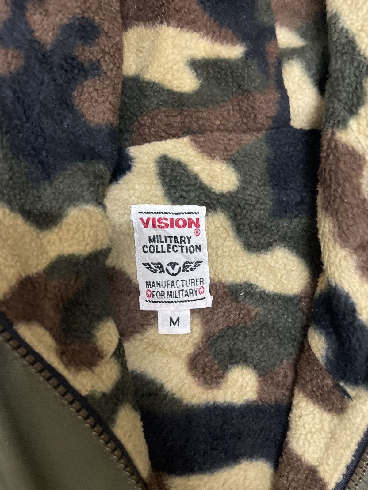 Japanese Brand × Vision Streetwear Vintage Vision Military Collection Jacket - Camouflage Hood Size US M / EU 48-50 / 2 - 3 Thumbnail