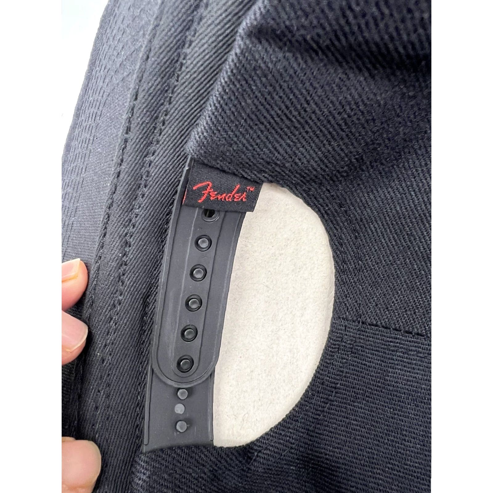 Fender Fender Guitars Hat Mens One Size Black Camouflage Flat Bill Snapback Cotton Twill Size ONE SIZE - 6 Thumbnail