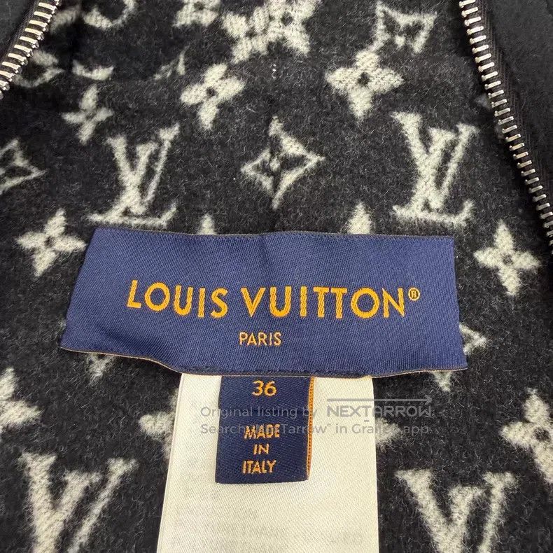 Louis Vuitton Louis Vuitton Black and white inside full of hooded Cape Size XS / US 0-2 / IT 36-38 - 3 Thumbnail