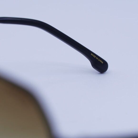 Carrera CARRERA 334/S 0003 86 Sunglasses Black Geometric Frame Size ONE SIZE - 8 Thumbnail
