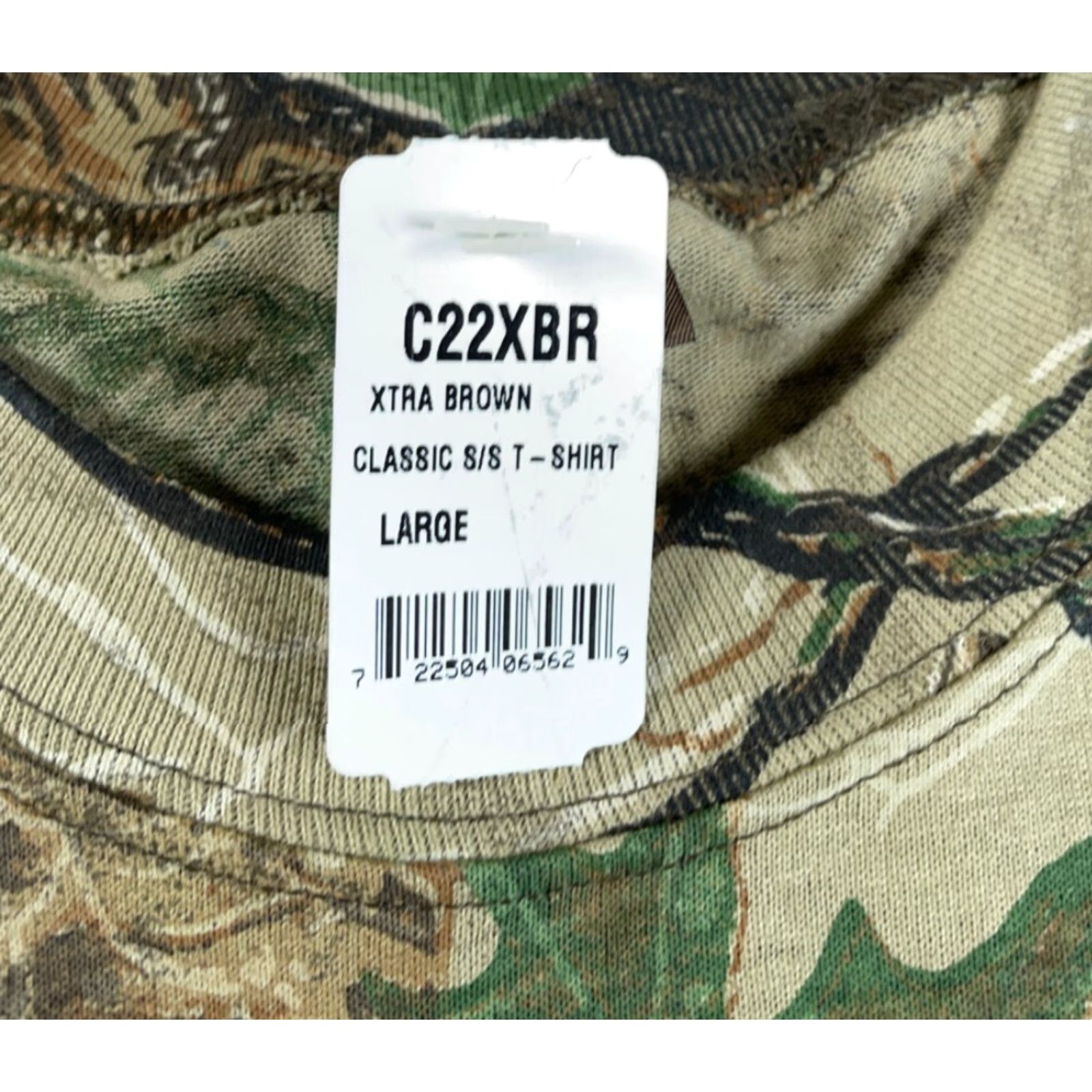 Realtree VINTAGE Realtree Camouflage T-Shirt Adult Large Green Camouflage Single Stitch Unworn Size US L / EU 52-54 / 3 - 4 Thumbnail
