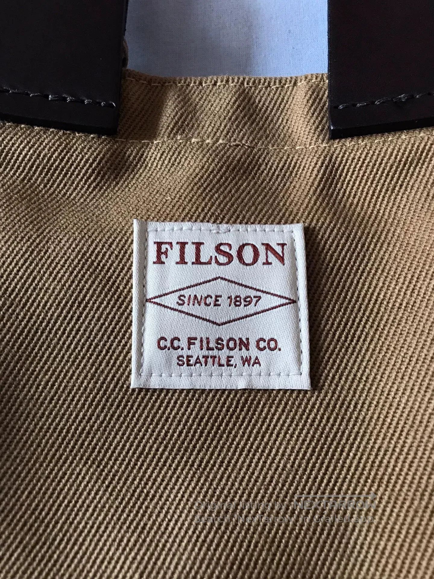 Filson Filson 30169 Heavy Waxed Canvas Waist Bag. Size ONE SIZE - 7 Thumbnail