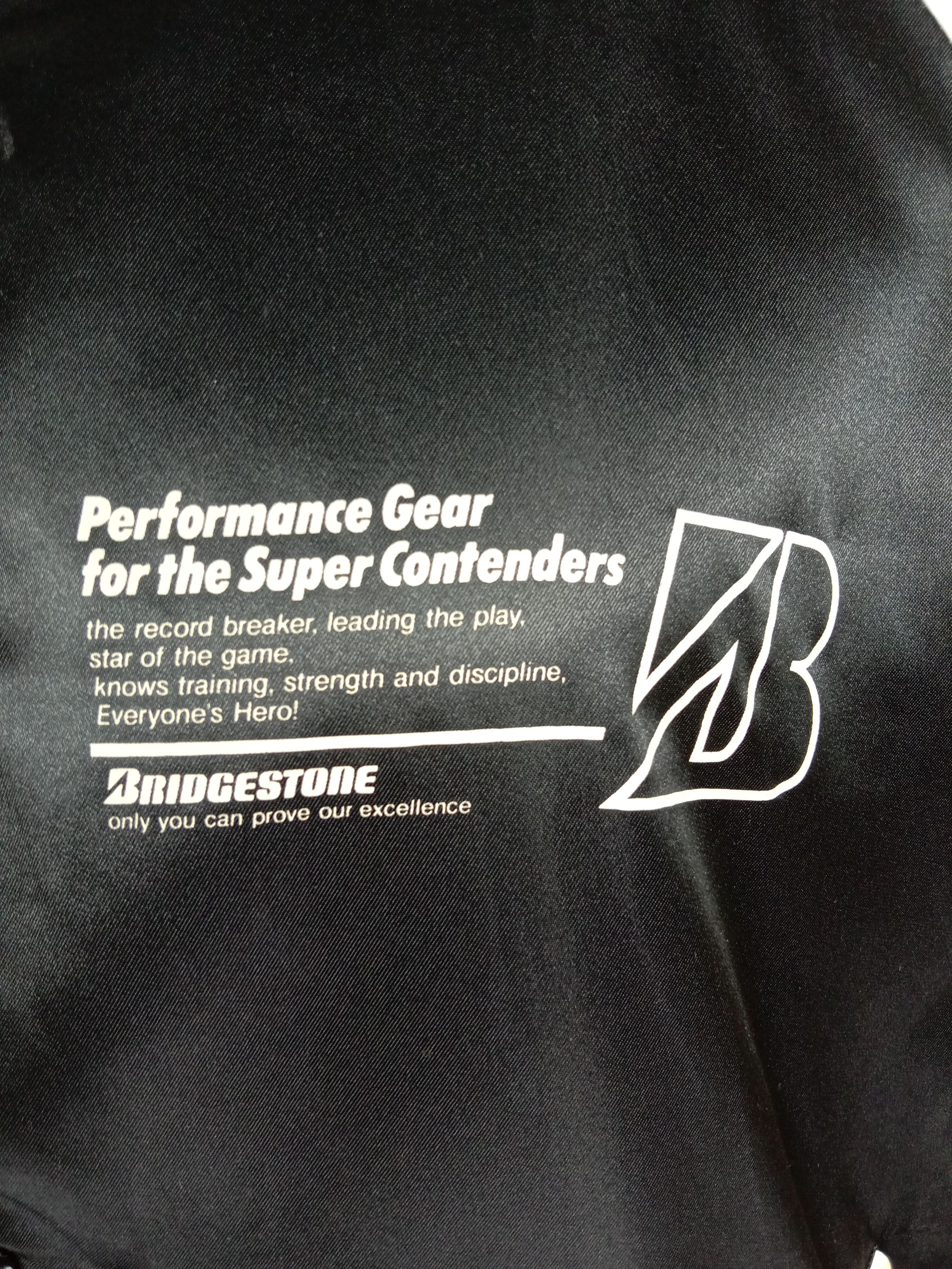 Japanese Brand Vintage Bridgestone The Super Contender Racing Jacket Size US L / EU 52-54 / 3 - 8 Thumbnail