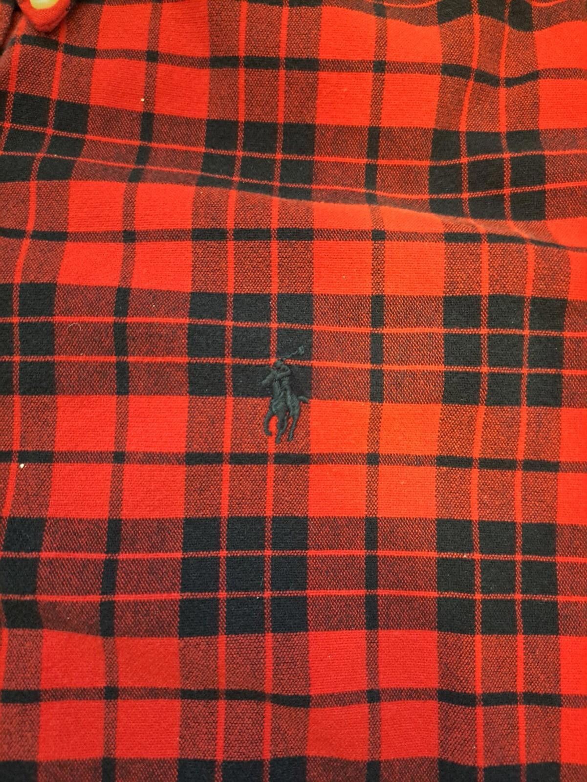 Polo Ralph Lauren VINTAGE Polo Ralph Lauren Button Down Shirt Small Red Plaid Size US S / EU 44-46 / 1 - 3 Thumbnail