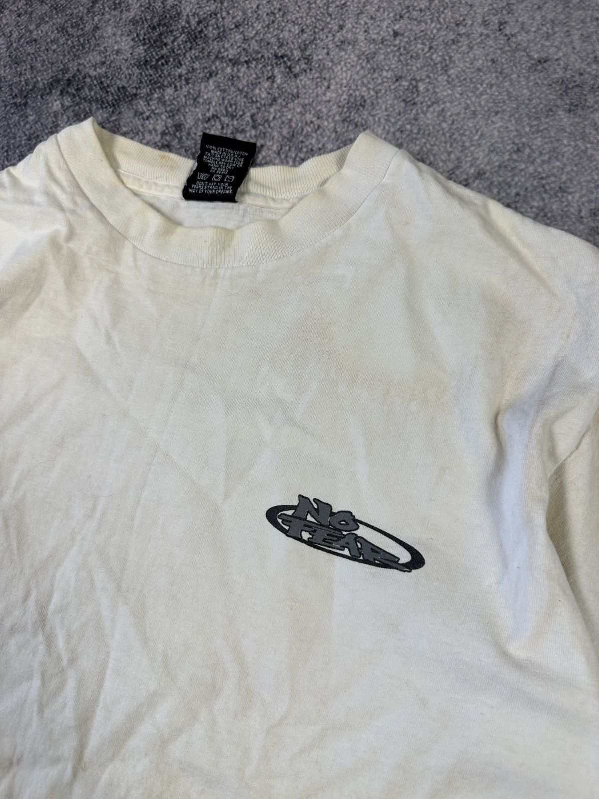 No Fear Y2K No Fear Big Logo T-shirt Avant Garde Style Rare USA M Size US M / EU 48-50 / 2 - 5 Thumbnail