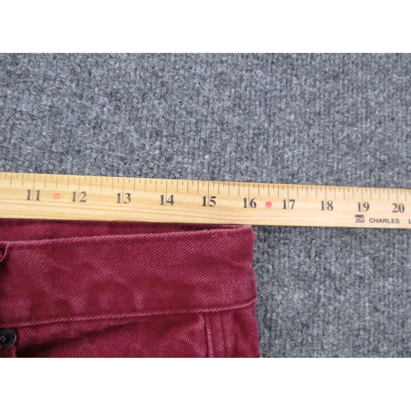 Southpole Southpole Jeans Mens 32 X 32 Red Denim Straight Grunge Faded Skater Distressed Size US 32 / EU 48 - 6 Thumbnail