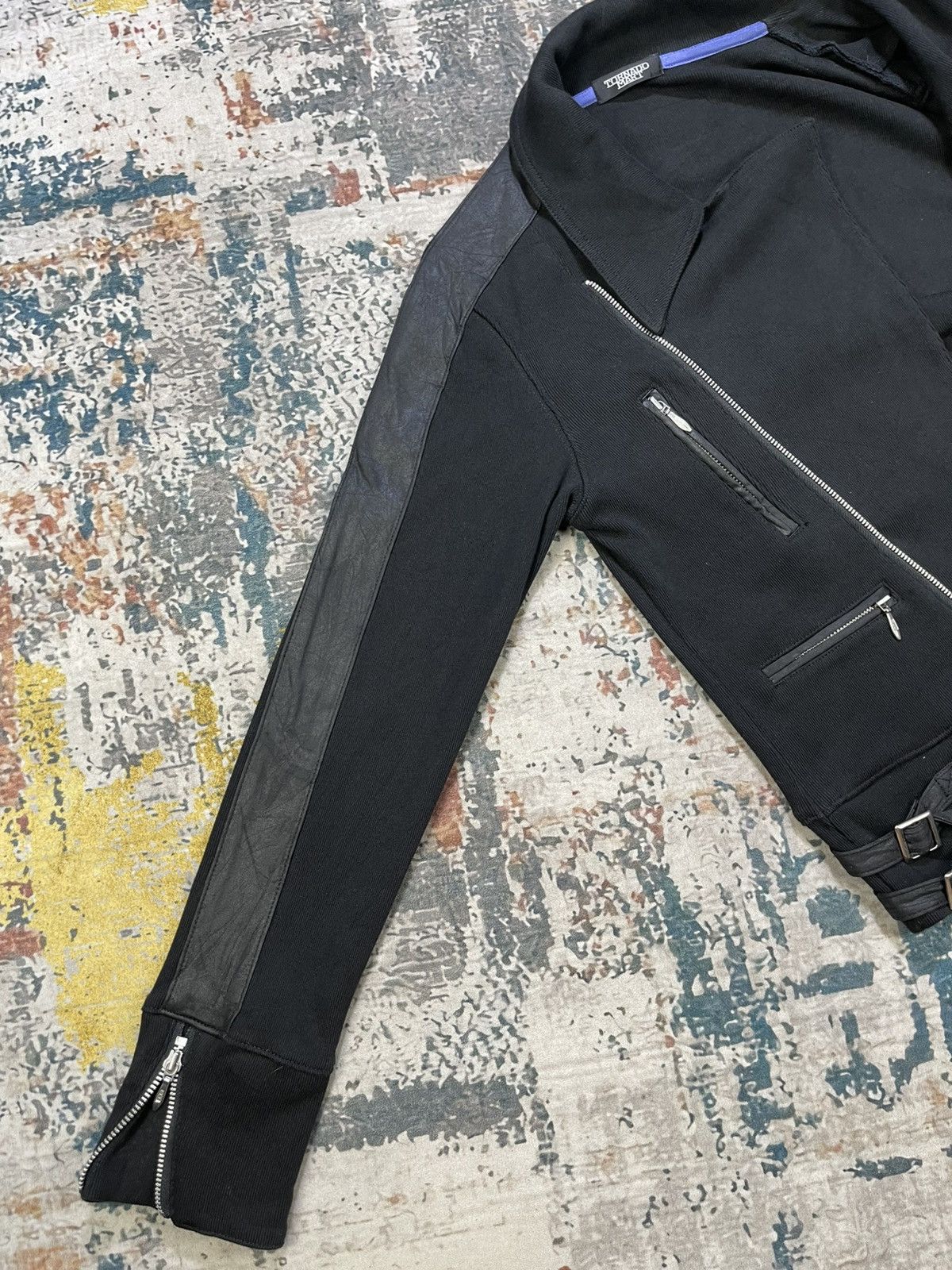 Tornado Mart Tornado Mart Assymetric Belted Punk Rider Jacket Size US S / EU 44-46 / 1 - 7 Thumbnail