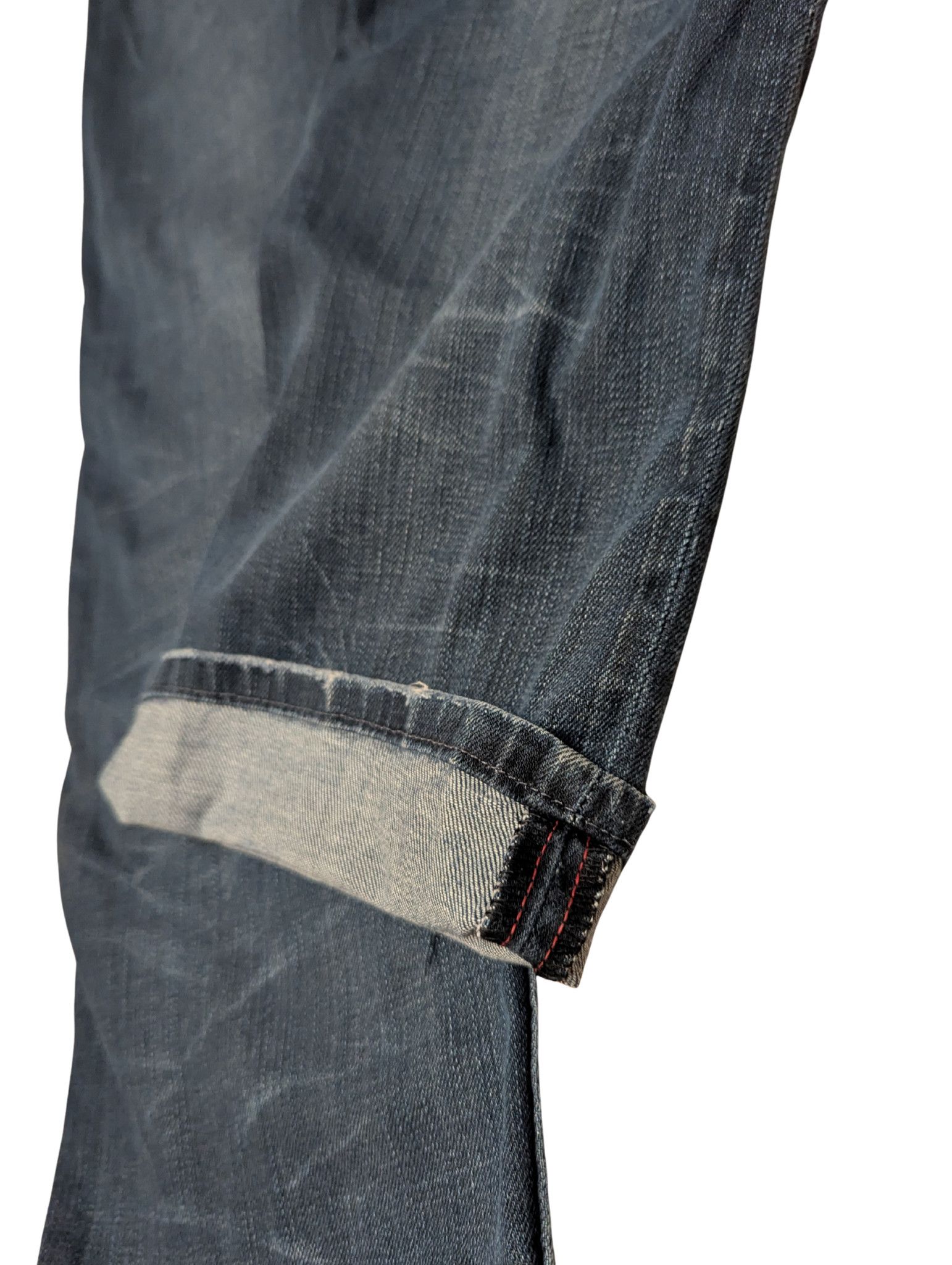 Levi's Levi’s Vintage Selvedge Jeans –Black Bat Special Edition–Y2K Size US 34 / EU 50 - 11 Thumbnail