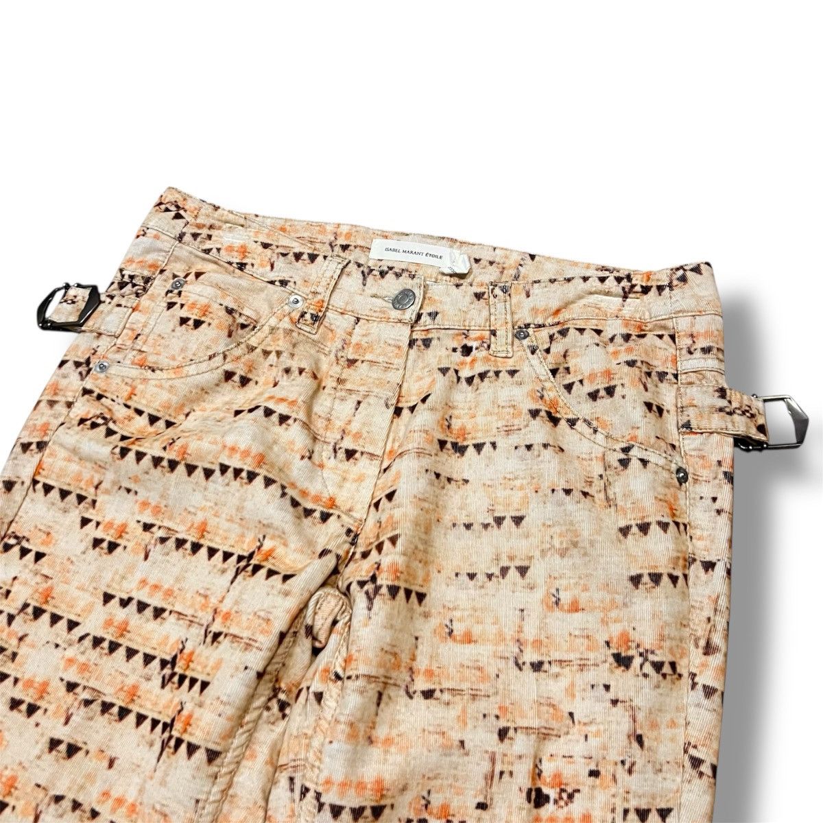 Isabel Marant Isabel Marant Etoile Corduroy Longpants Pattern Art Size US 30 / EU 46 - 2 Thumbnail