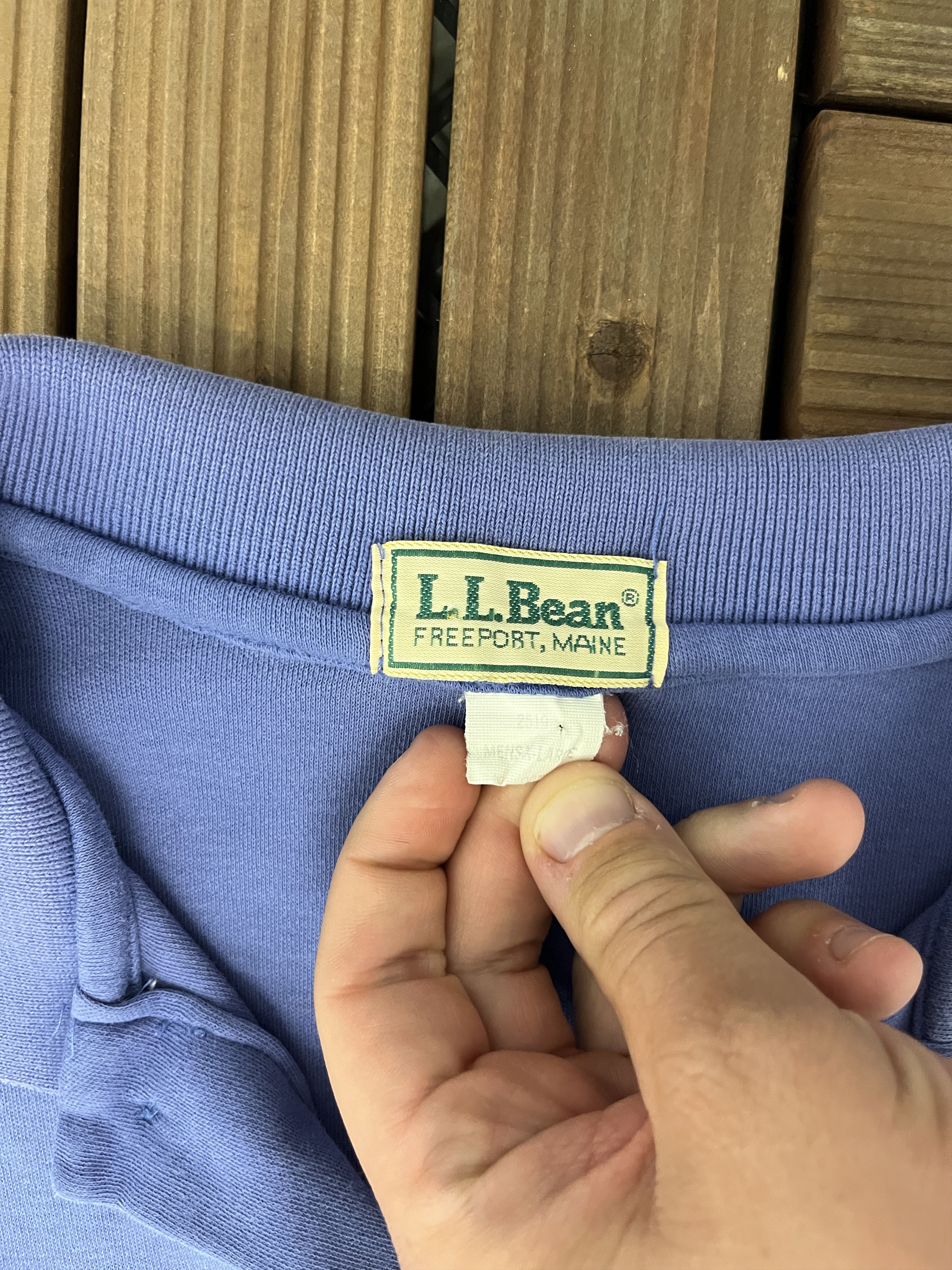 L.L. Bean × Vintage LL Bean Embroidered Vintage Quarter Button Sweater Size US XL / EU 56 / 4 - 6 Thumbnail