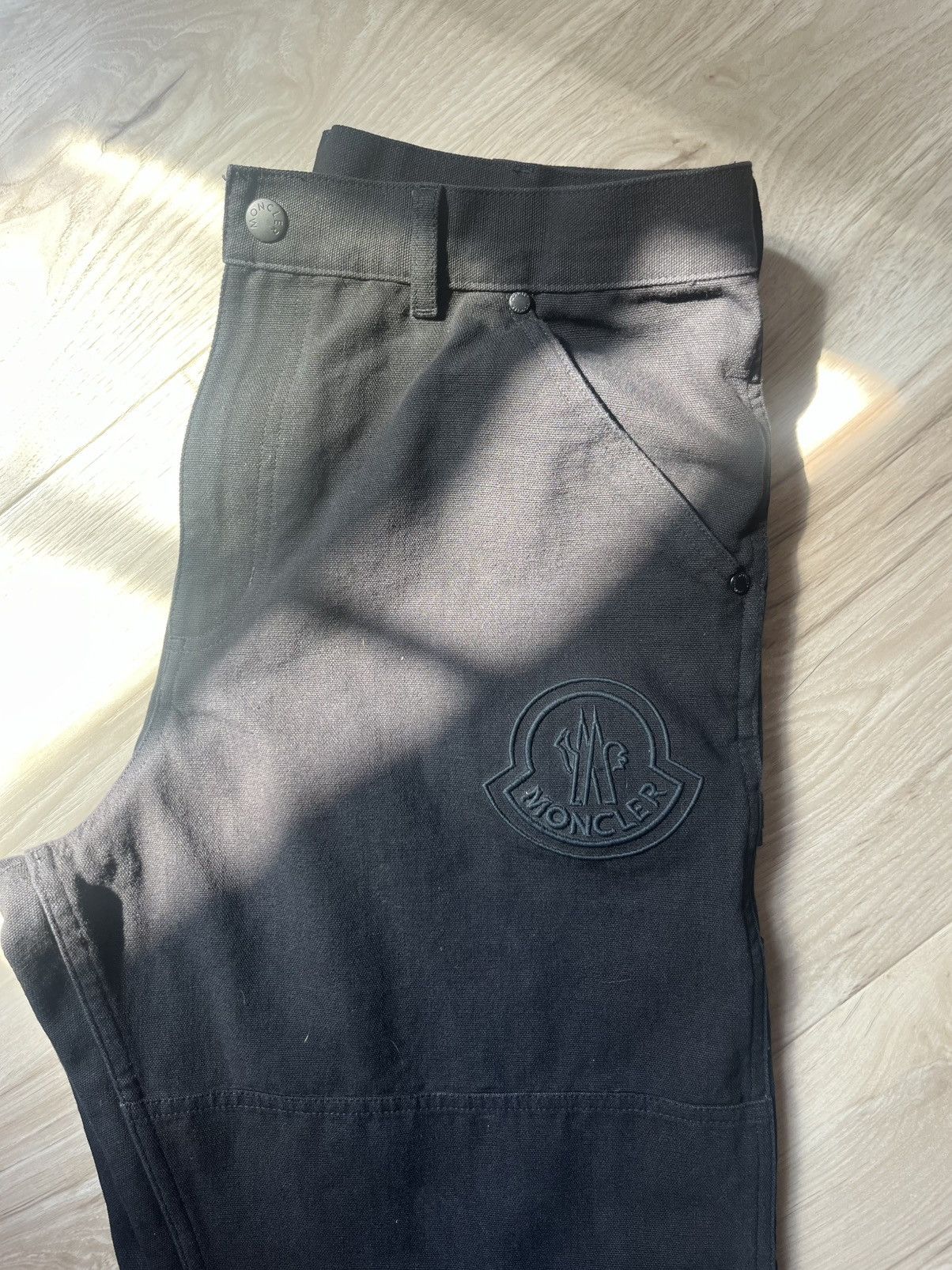 Moncler Authentic Moncler “Double Knee” Cargo Pants Size US 31 - 5 Thumbnail