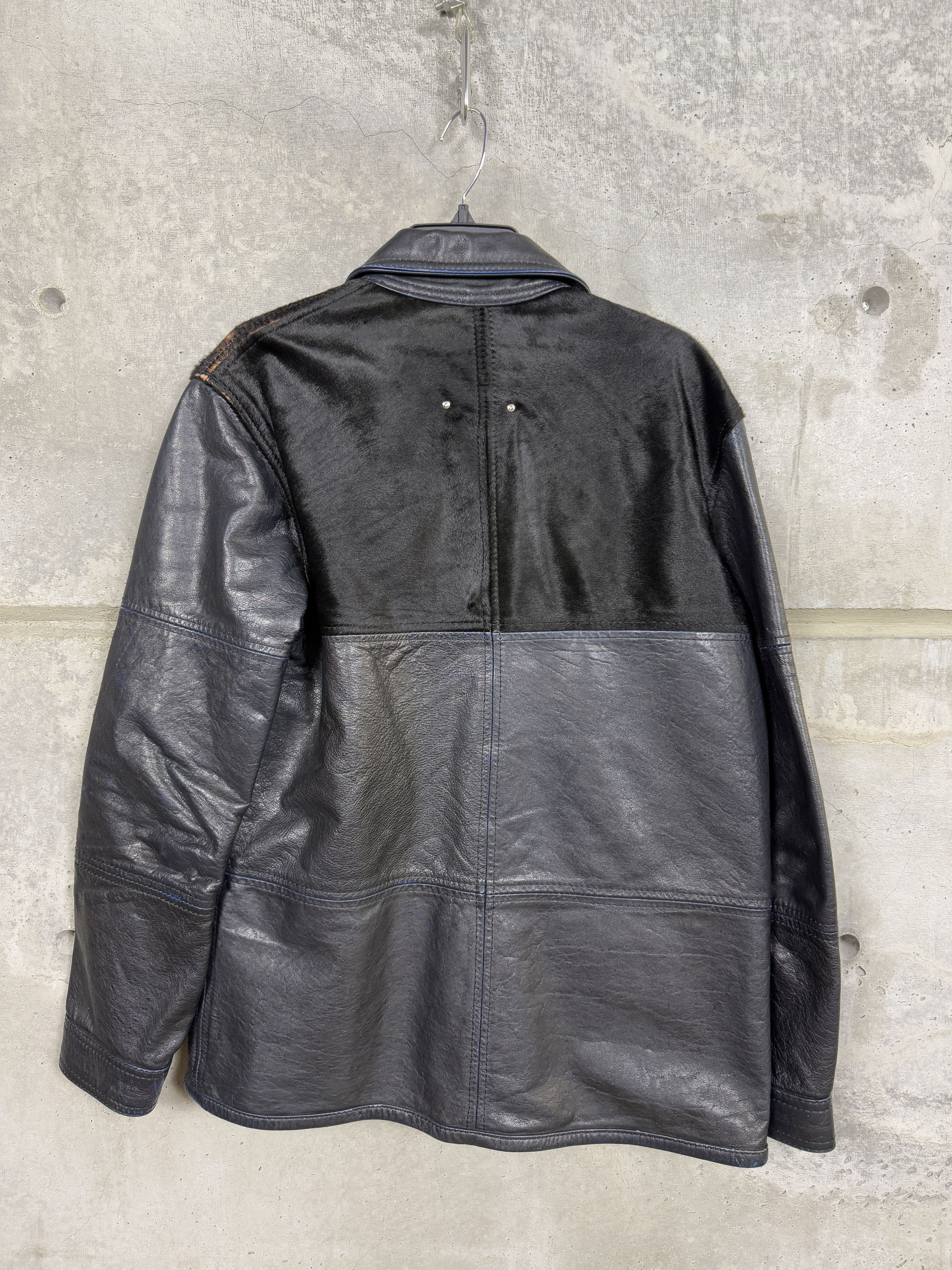 Other Skkin USA Leather Jacket Size US L / EU 52-54 / 3 - 2 Thumbnail