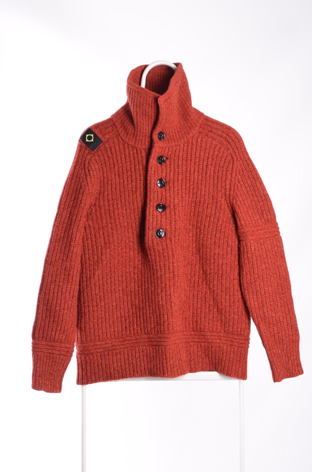 MA.STRUM Ma.Strum Wool Heavy knit Utility Workwear Sweater Size US XL / EU 56 / 4 - 3 Thumbnail