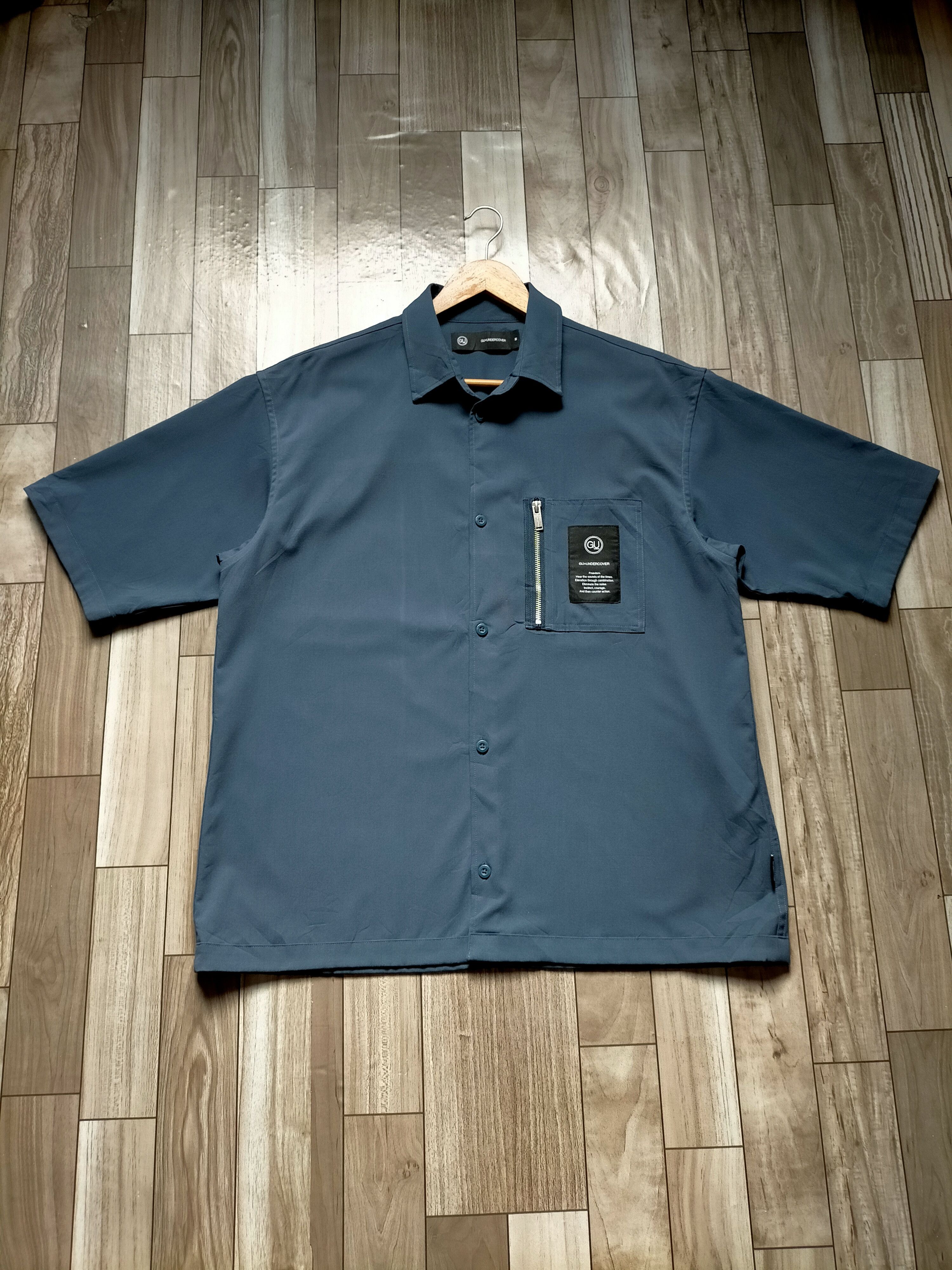 GU GU x Undercover Zipped Pockets Shirt Button Ups Size US M / EU 48-50 / 2 - 2 Thumbnail