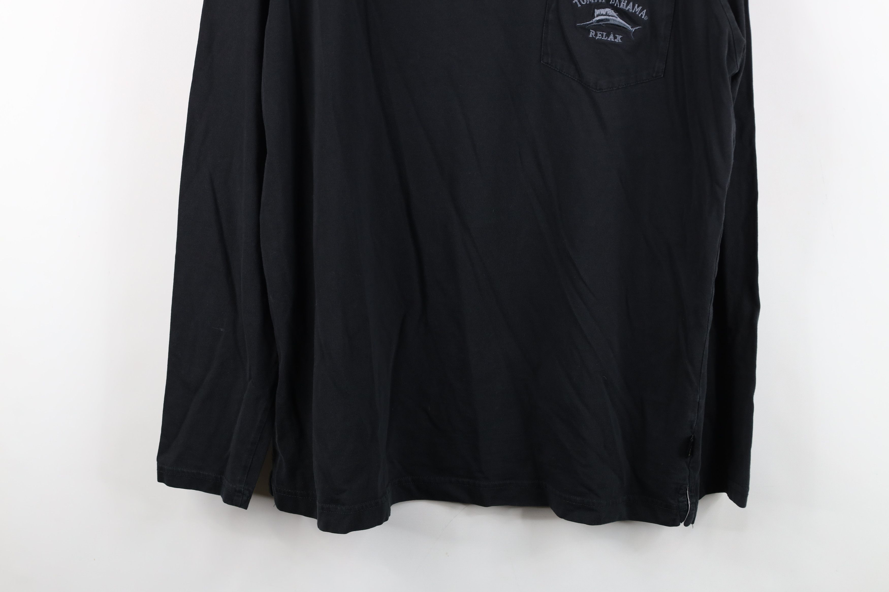 Tommy Bahama Vintage Tommy Bahama Relax Spell Long Sleeve T-Shirt Black Size US M / EU 48-50 / 2 - 3 Thumbnail