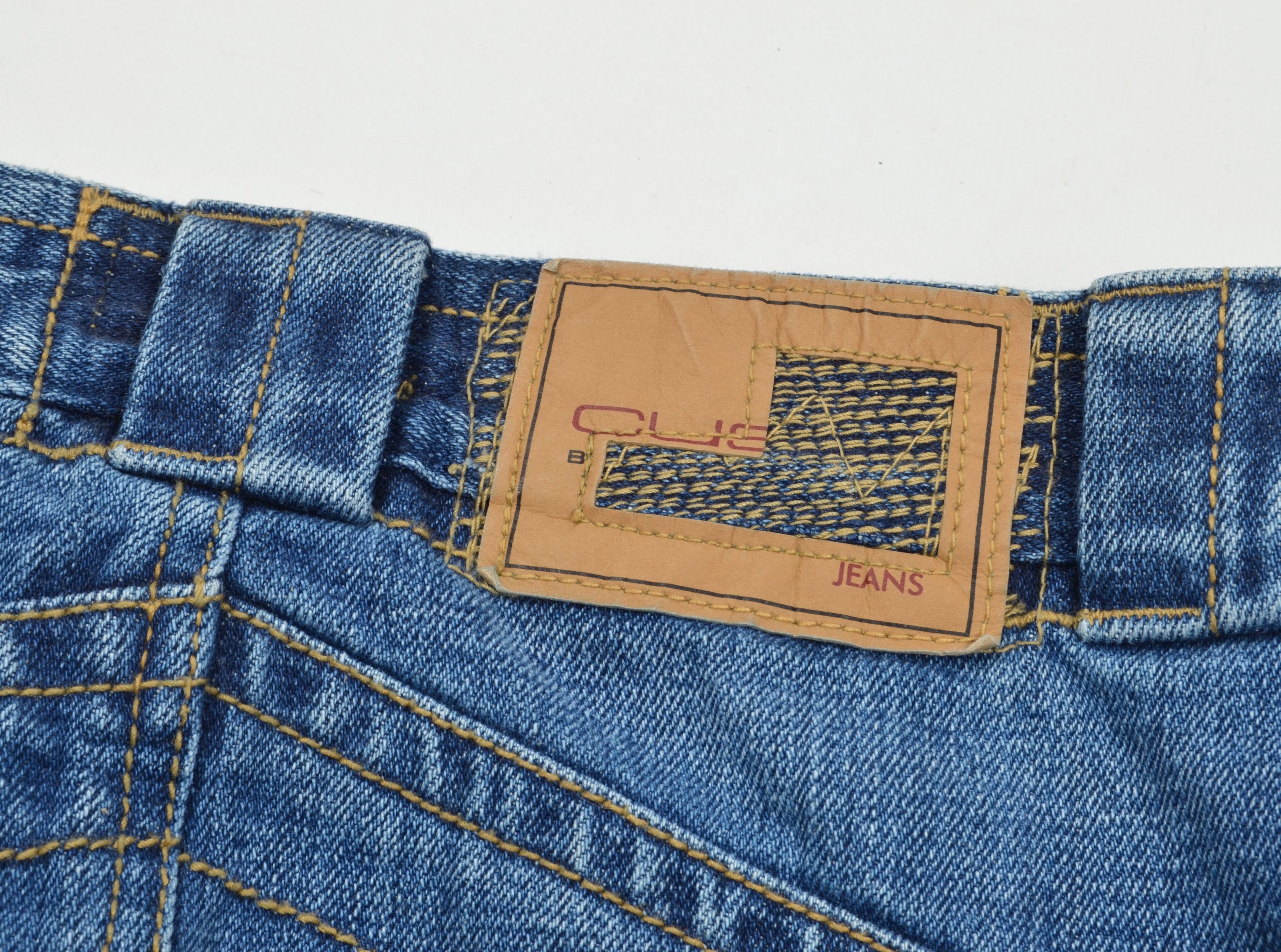 Custo Barcelona × Vintage Custo Barcelona Y2K Denim Mini Grunge Skirt Size 28" / US 6 / IT 42 - 8 Thumbnail