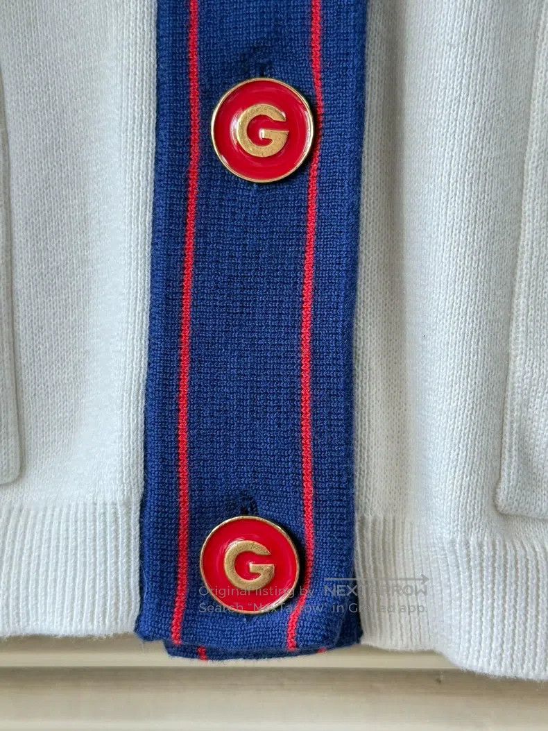 Gucci Gucci Little Bee Embroidery Knitted Cardigan coat Size XS / US 0-2 / IT 36-38 - 5 Thumbnail