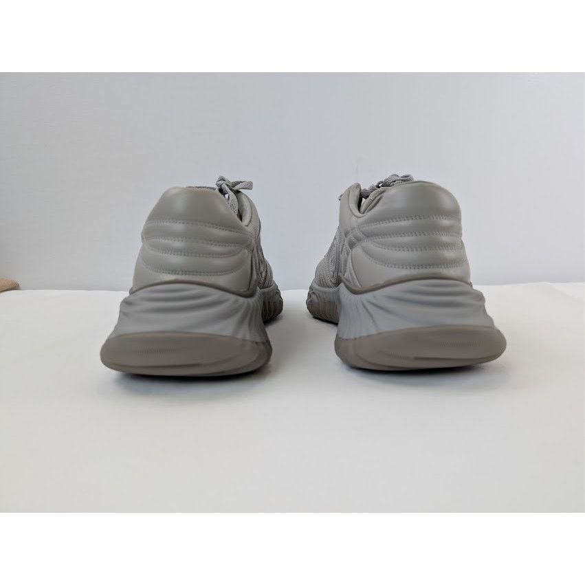 Gucci o1rshd1 Leather Ripple Low Top Sneaker in Grey Size US 12.5 / EU 45-46 - 11 Thumbnail