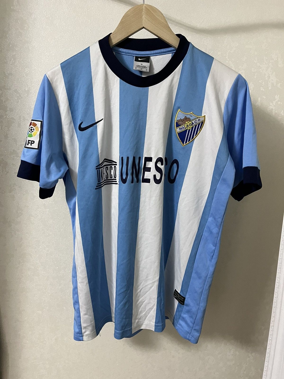 Vintage Malaga Vintage 11/12 Home Eliseu Jersey Size US XL / EU 56 / 4 - 1 Thumbnail