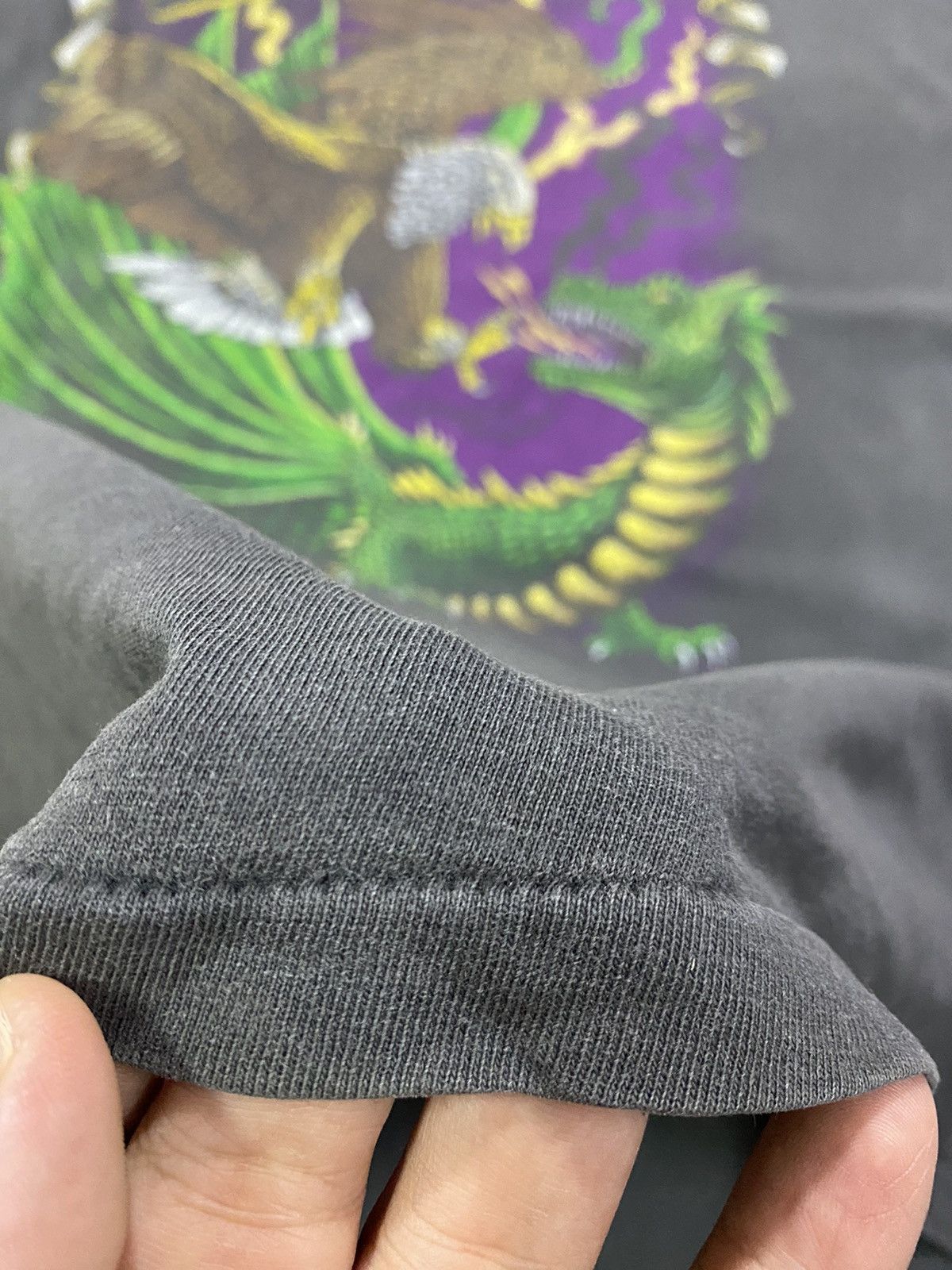 Vintage Vintage Wild Spirit Eagle Dragon Minnesota Graphic T Shirt Size US L / EU 52-54 / 3 - 16 Thumbnail