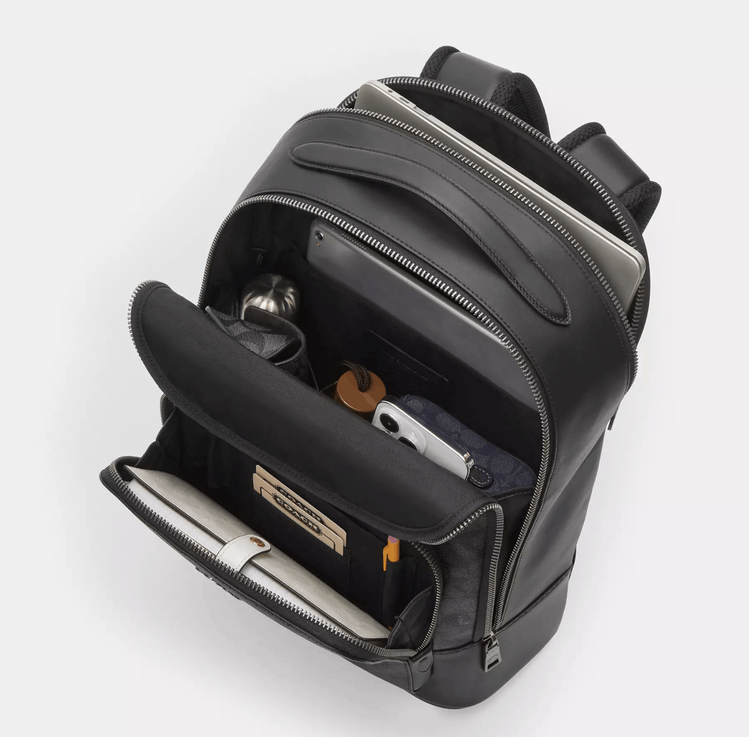 Coach Ethan Backpack In Signature Canvas CV919 Size ONE SIZE - 7 Thumbnail