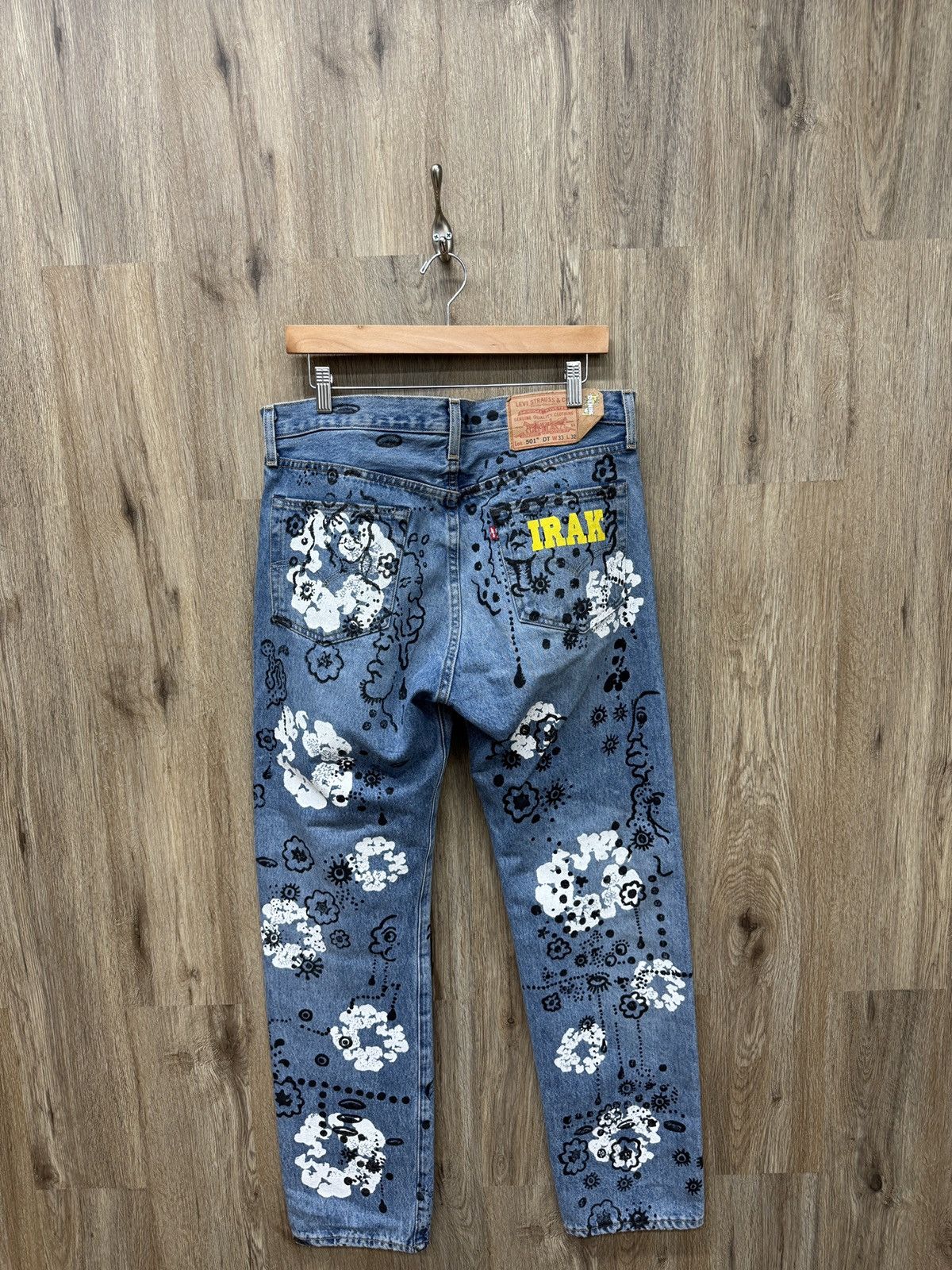 DENIM TEARS Denin Tears Iraq Colab Jeans Size US 33 - 5 Thumbnail