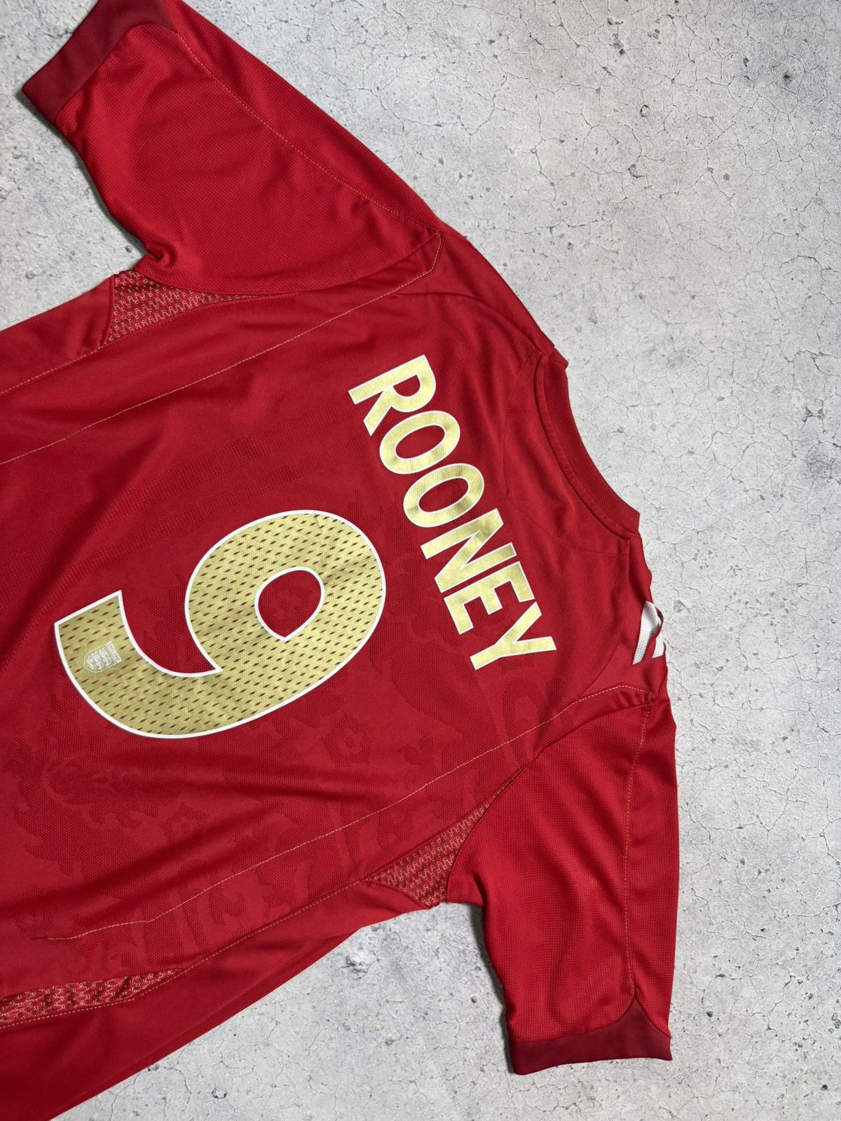 Umbro Umbro England Soccer Team Rooney #9 Vintage Jersey 2006/2008 Size US S / EU 44-46 / 1 - 10 Thumbnail