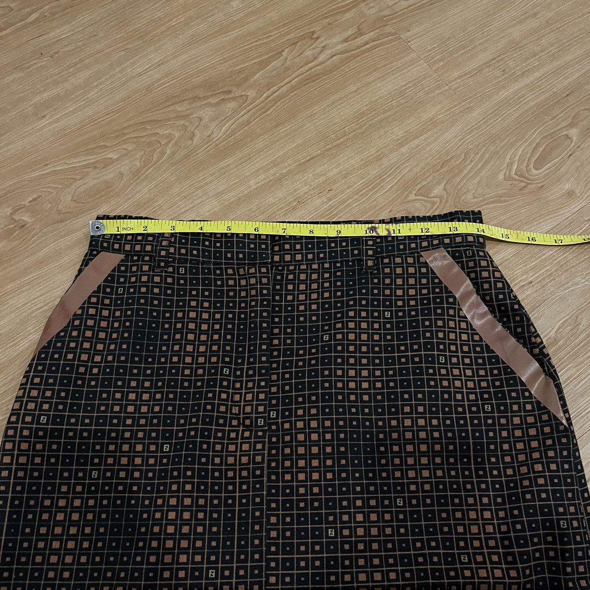 Fendi Vintage 90/Y2K Fendi Roma Mini Skirts Made In Italy Size 28" / US 6 / IT 42 - 11 Thumbnail