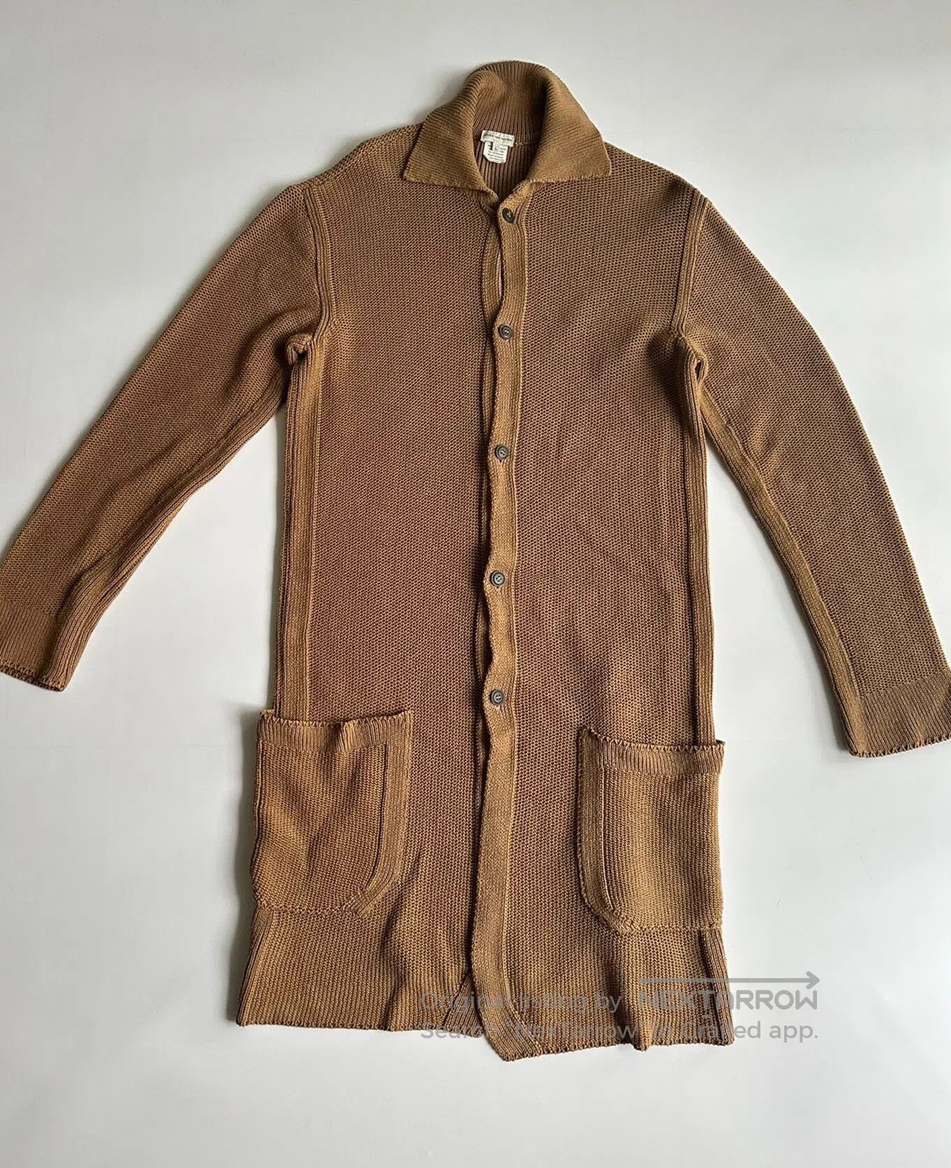 Dries Van Noten DRIES VAN NOTEN Leica period: Long robe, sweater, cardigan Size US L / EU 52-54 / 3 - 1 Thumbnail