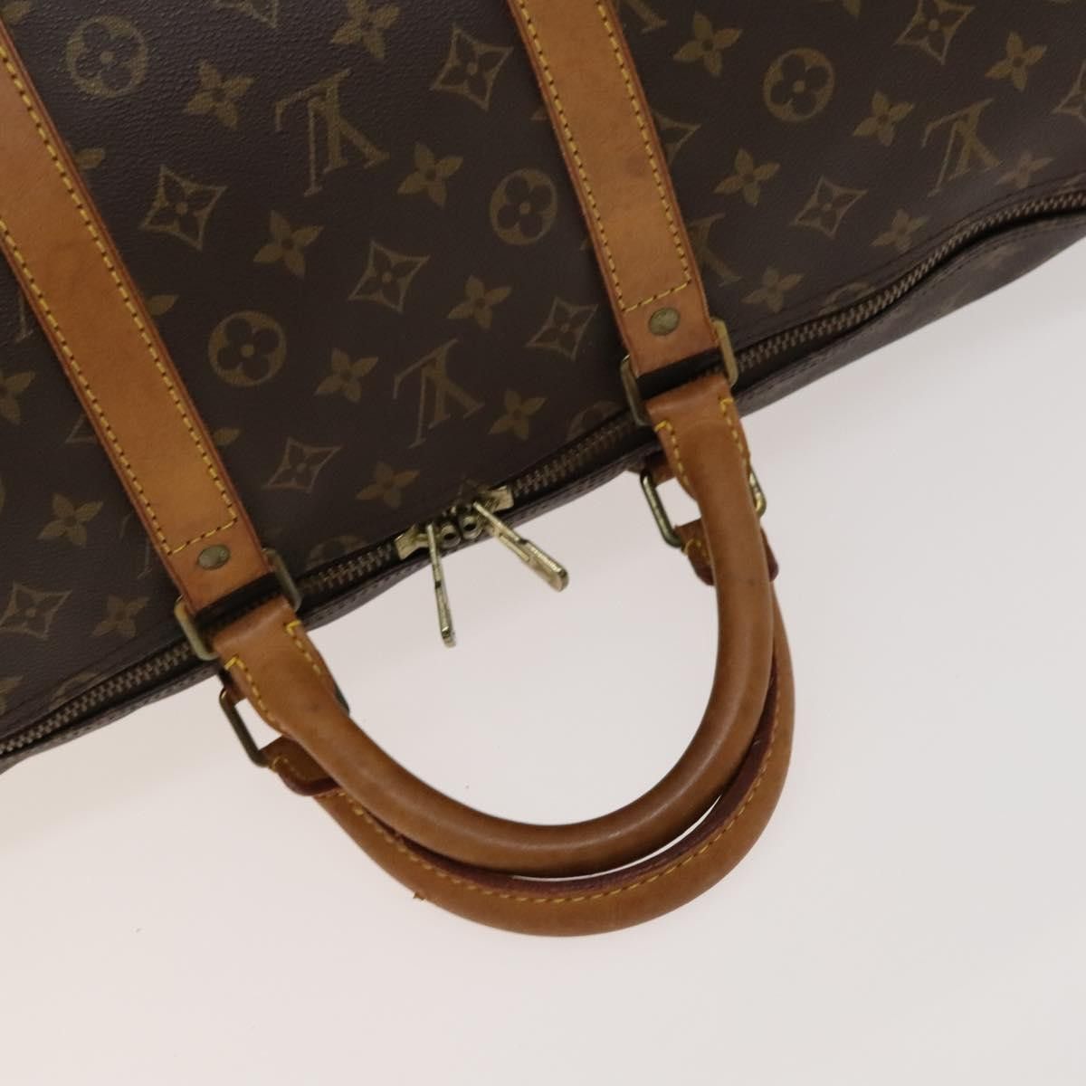 Louis Vuitton LOUIS VUITTON Monogram Keepall 55 Boston Bag M41424 Size ONE SIZE - 7 Thumbnail