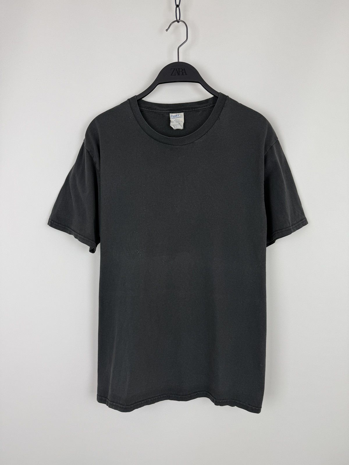 Other Port&Company Sun Faded Black Worn Blank Tee M Size US M / EU 48-50 / 2 - 1 Thumbnail