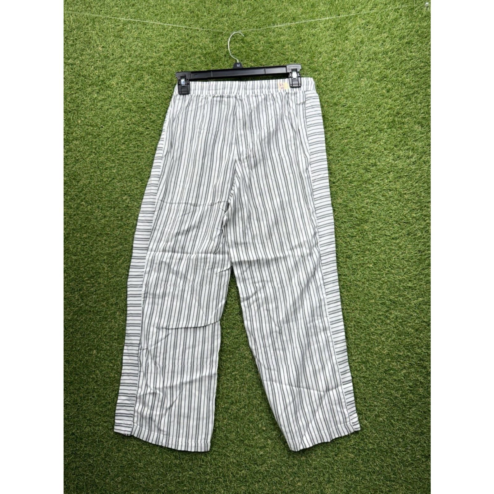 Ugg UGG Australia Pants Women's Small Blue White Striped Cotton Blend Lounge Sleepwear Size 28" / US 6 / IT 42 - 3 Thumbnail