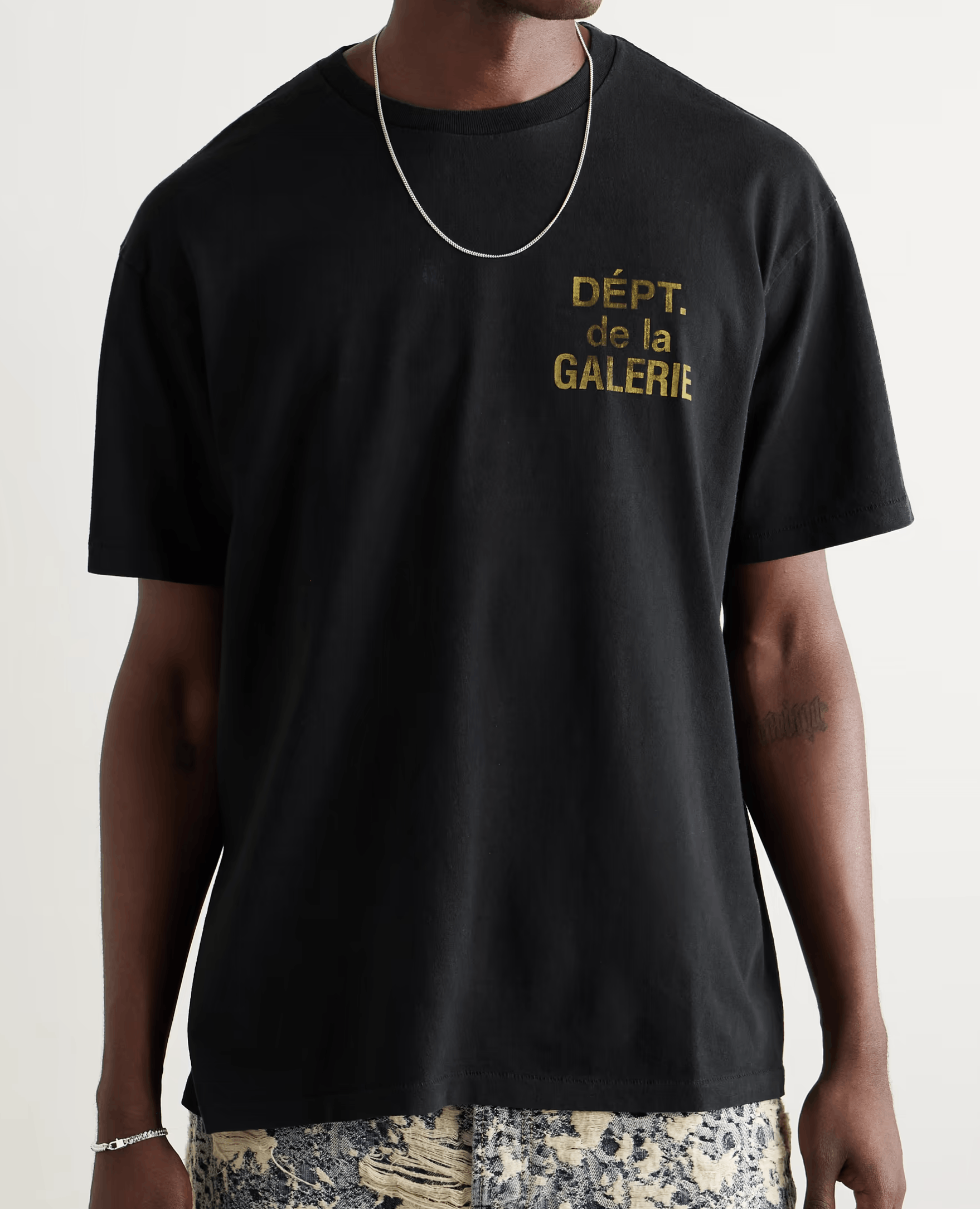 Gallery Dept. Gallery Dept. French Logo-Print T-Shirt Size US M / EU 48-50 / 2 - 3 Thumbnail