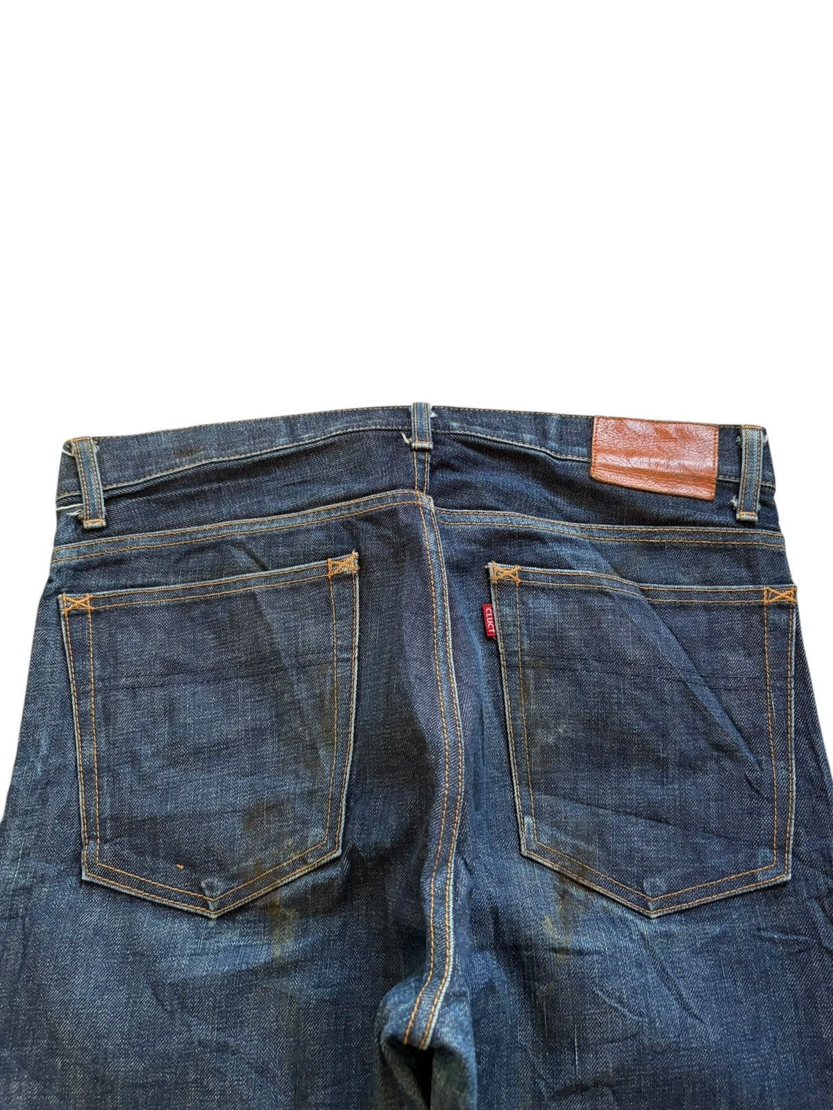 Designer × Japanese Brand Vintage Japanese Brand Raw Denim Selvedge Loose Jeans Size US 33 - 9 Thumbnail