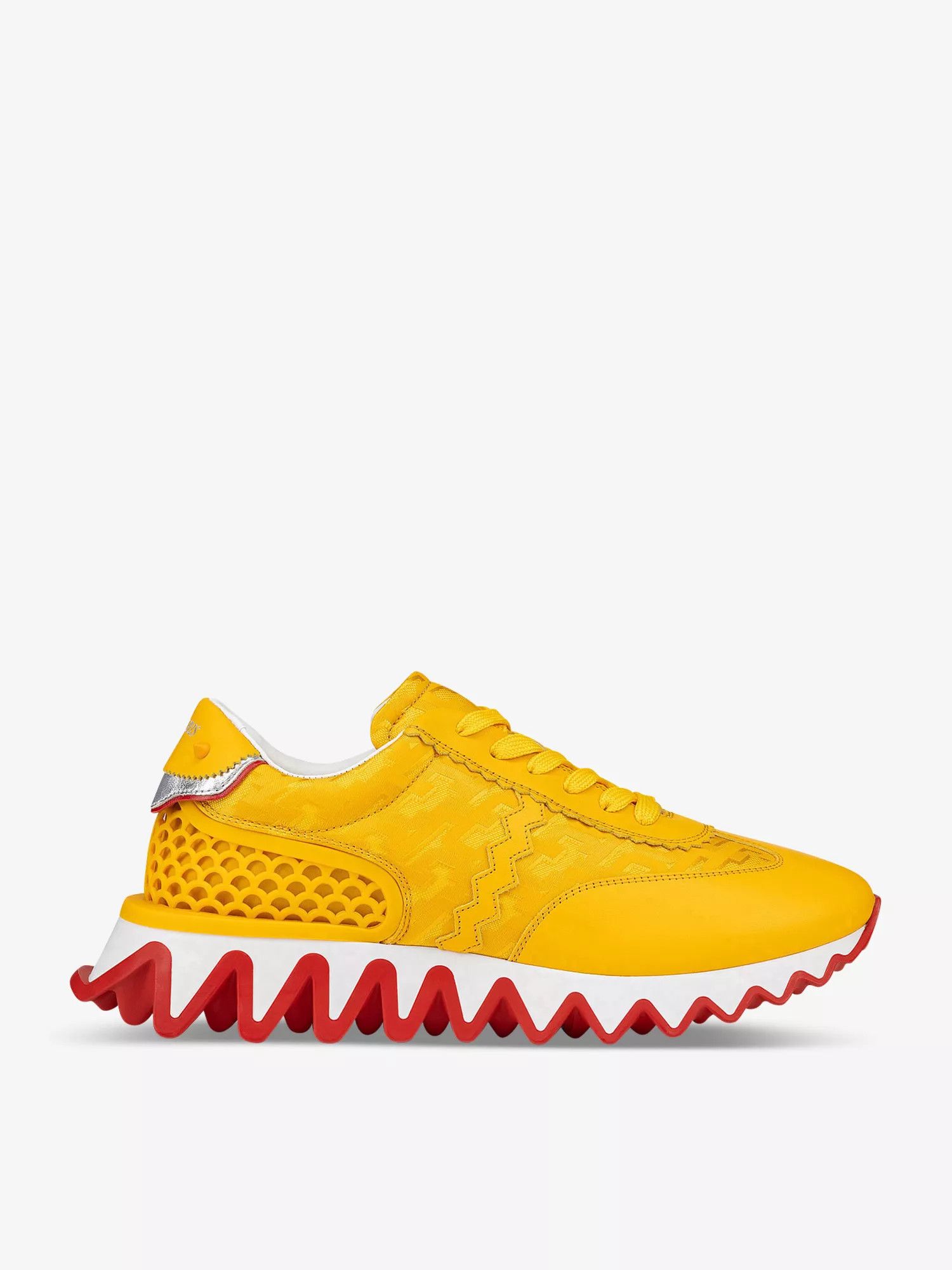 Christian Louboutin o1s1wg110325 LOUBISHARK in Yellow Size US 13 / EU 46 - 1 Thumbnail