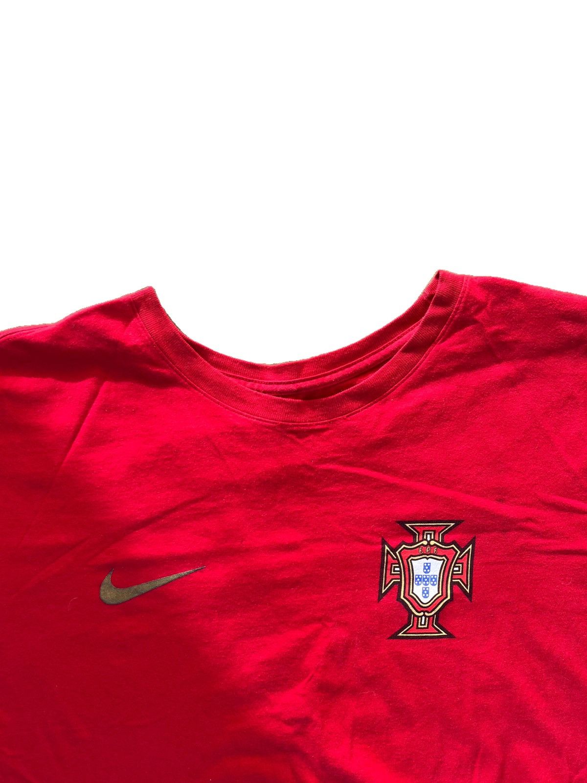 Nike × Vintage 2000s Nike Portugal Ronaldo Tee Size US XL / EU 56 / 4 - 2 Thumbnail
