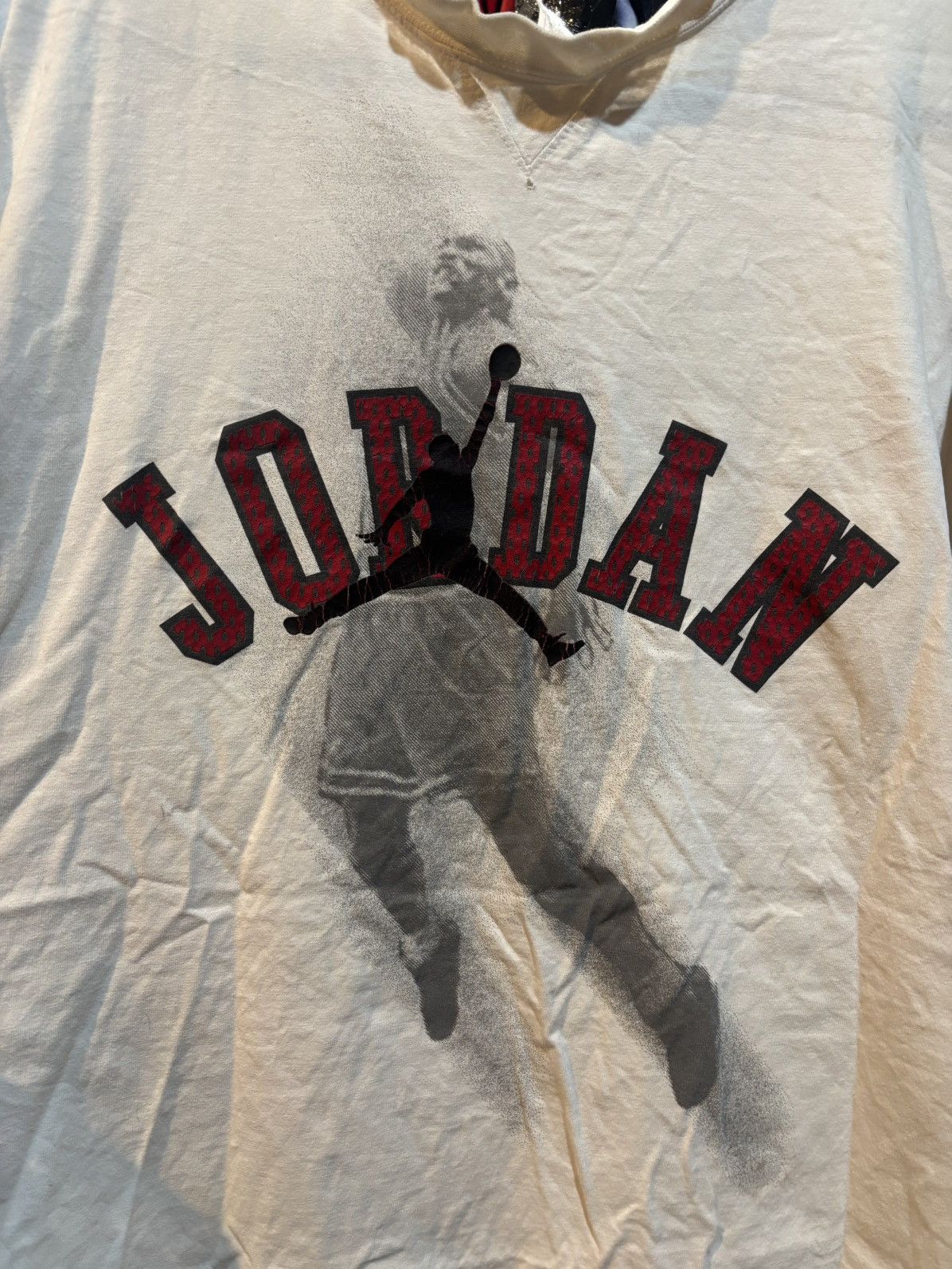 Jordan Brand Vintage Jordan Jumpman 23 Logo Tee Size US XXL / EU 58 / 5 - 3 Thumbnail