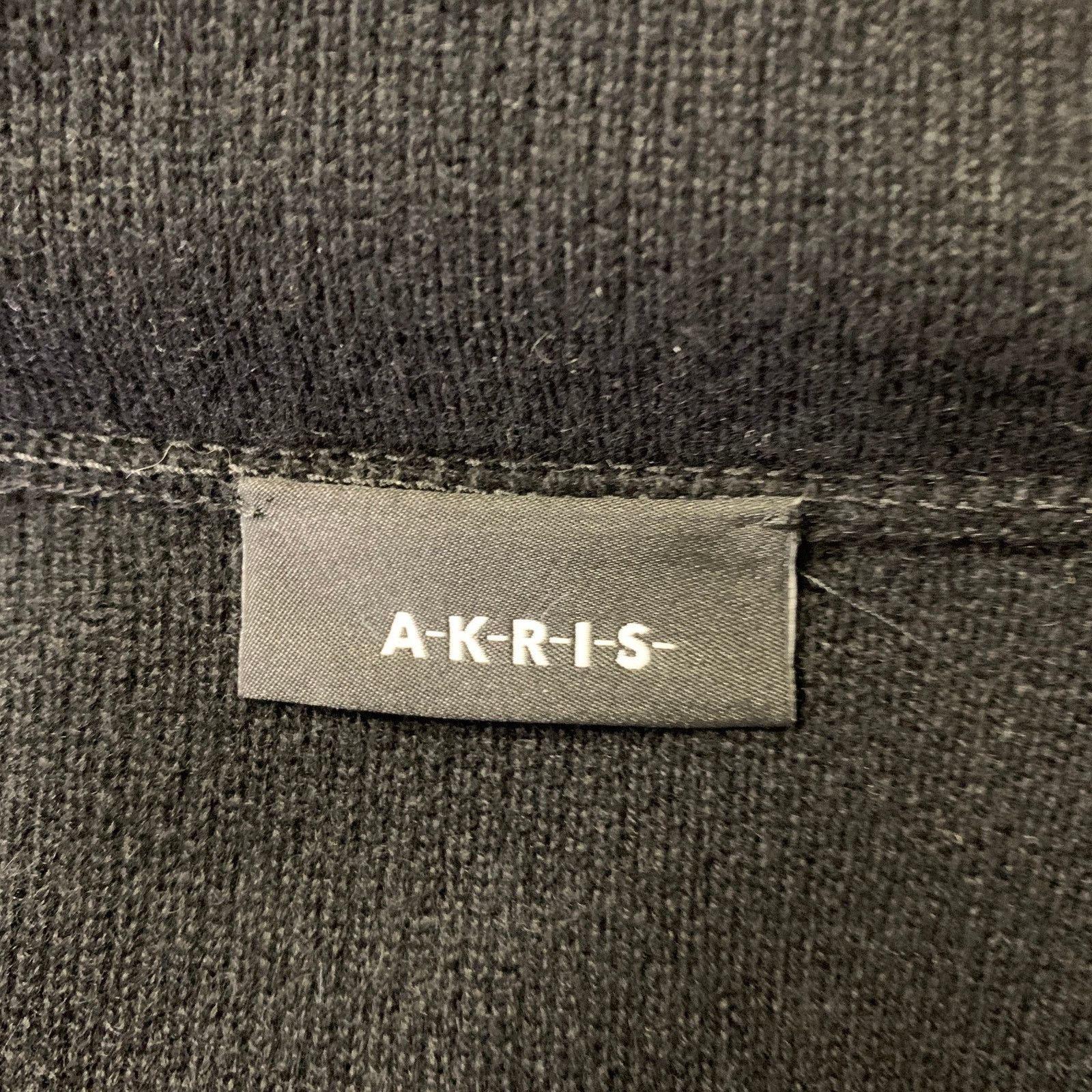 Akris AKRIS Size M Black Cashmere Hoodie Cardigan Size M / US 6-8 / IT 42-44 - 5 Thumbnail
