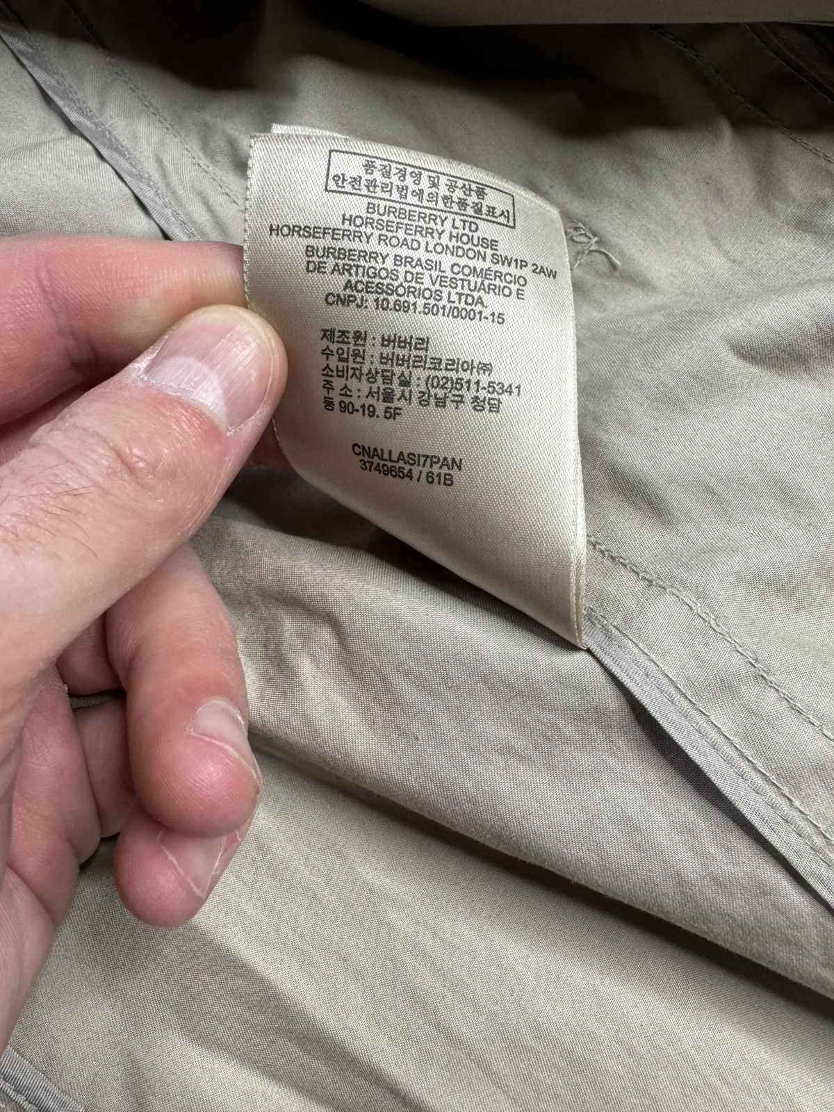 Burberry Vintage Burberry Brit nova check trench coat Jacket Size XS / US 0-2 / IT 36-38 - 10 Thumbnail