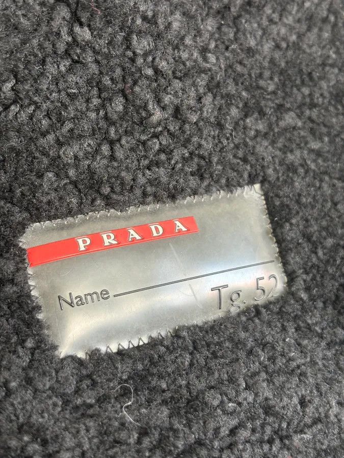 Prada AW2006 Prada Black Sheep Fur Suede Jacket Size US M / EU 48-50 / 2 - 10 Thumbnail