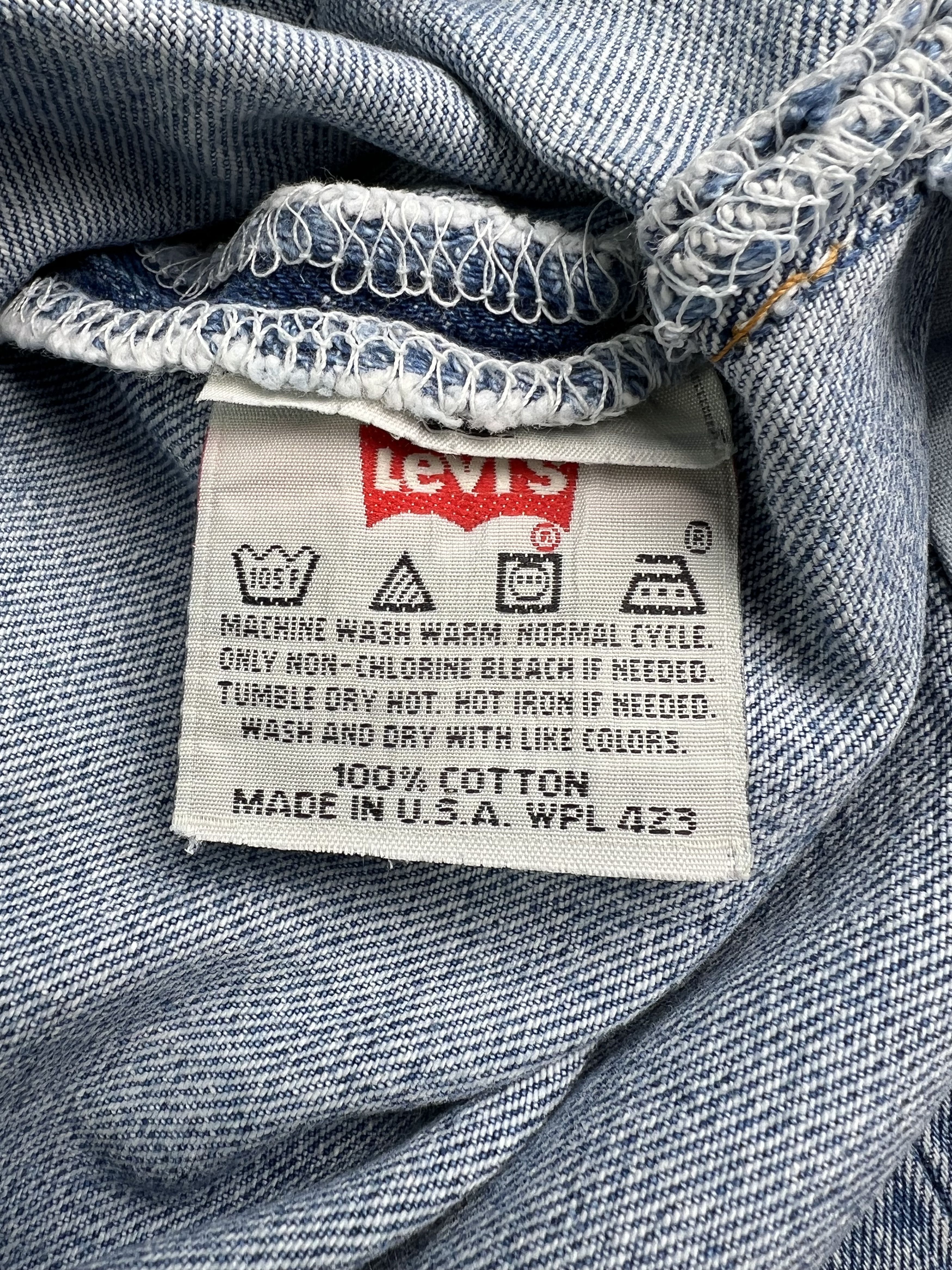Levi's × Levi's Vintage Clothing × Vintage Levis 501 Vintage Jeans Light Wash Made In Usa W34 Size US 34 / EU 50 - 6 Thumbnail