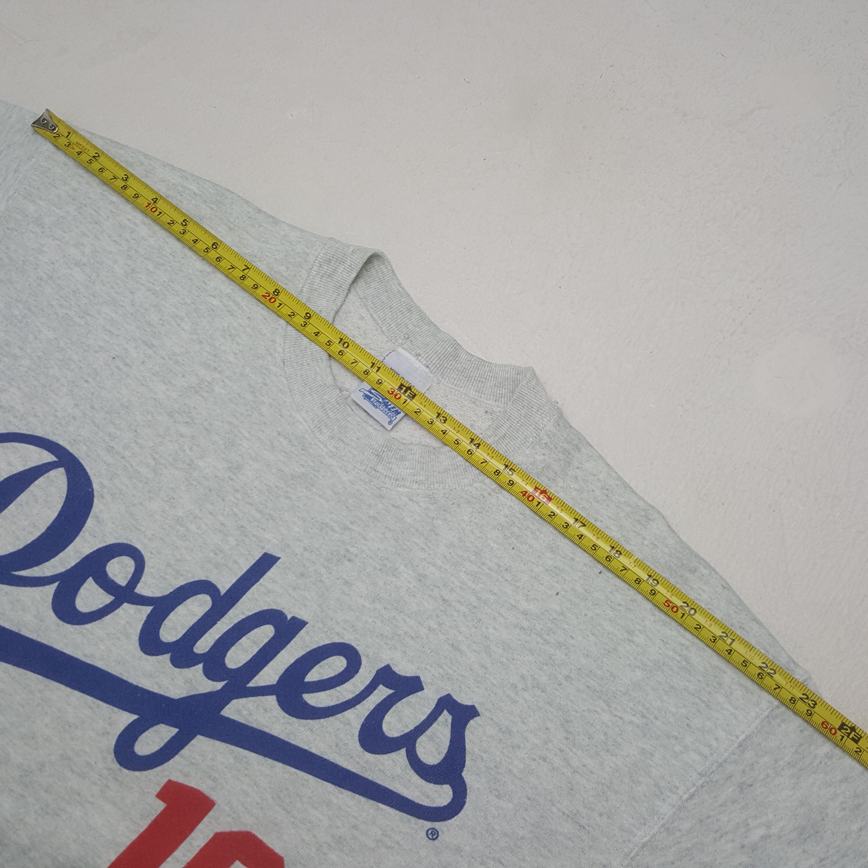 Salem Sportswear Vintage MLB Dodgers 16 Japanese Baseball Sweatshirt RR22 Size US L / EU 52-54 / 3 - 6 Thumbnail