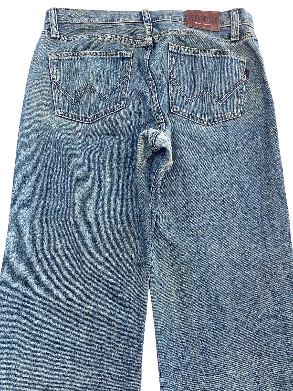 Edwin Vintage Edwin Blue Wash Style Straight Leg Jeans Size US 32 / EU 48 - 4 Thumbnail
