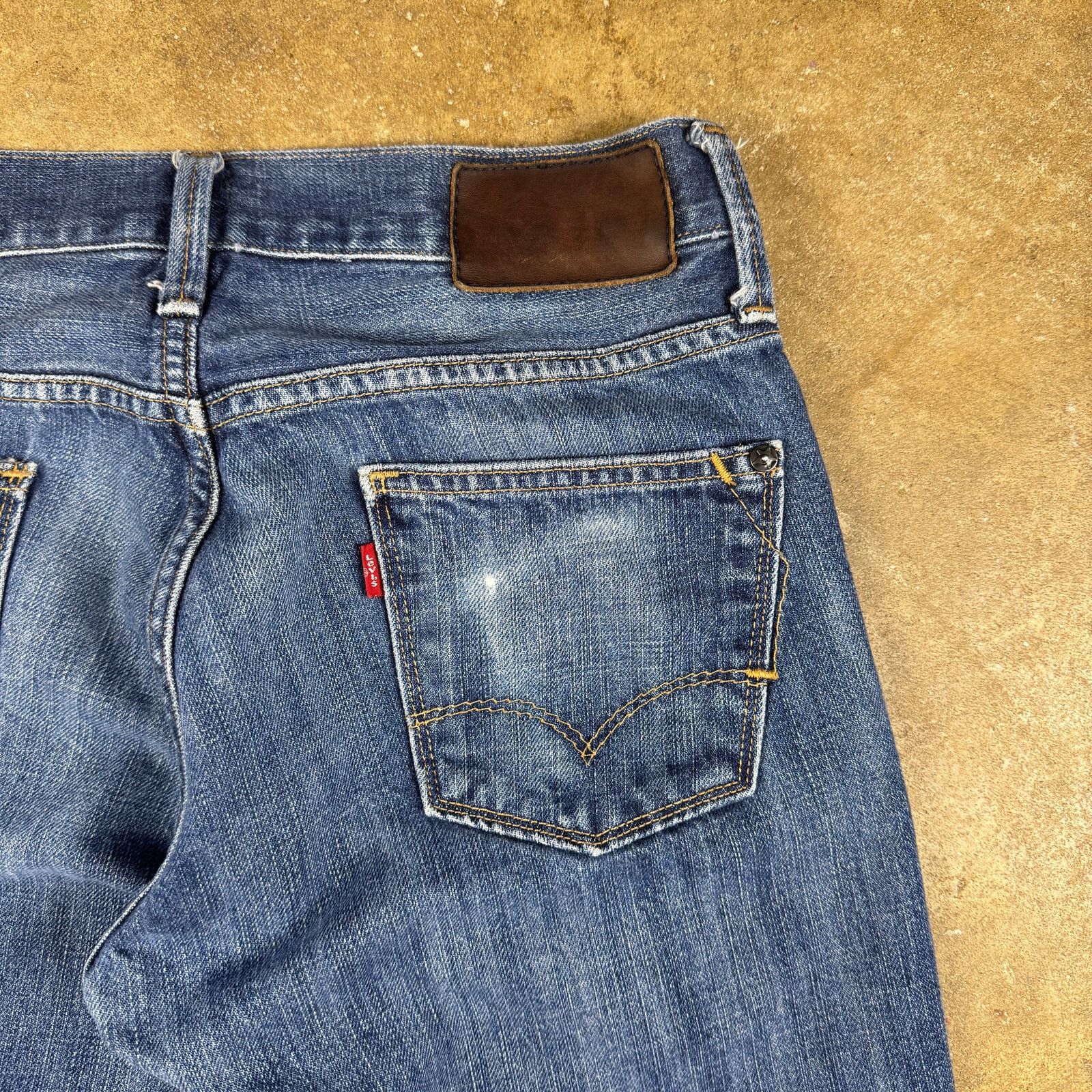 Levi's Levi’s Redline Straight Jeans Men’s 30x30 Dark Wash Vintage Size US 30 / EU 46 - 8 Thumbnail