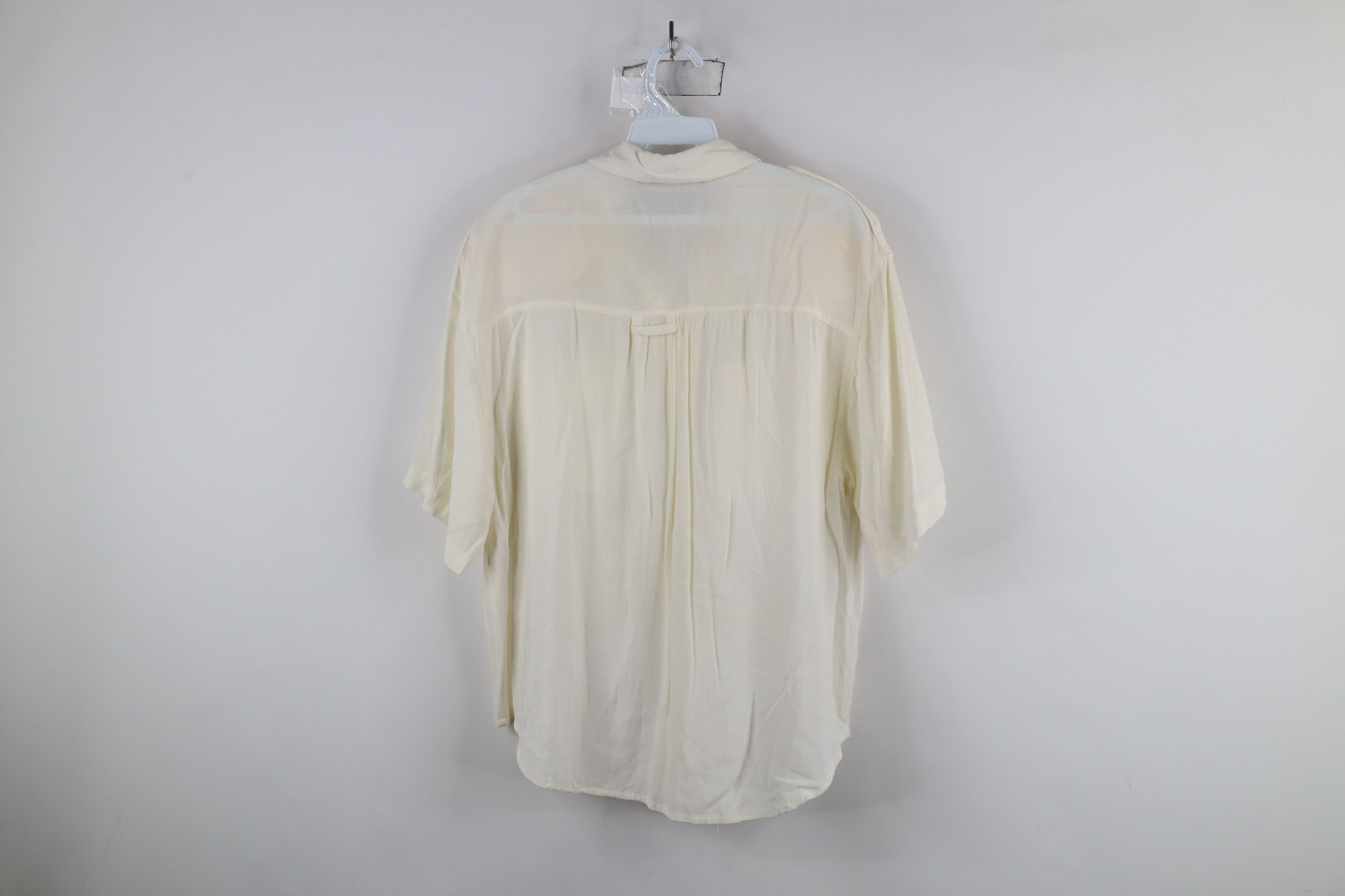 Vintage Vintage 90s Streetwear Beaded Military Style Button Shirt Size M / US 6-8 / IT 42-44 - 13 Thumbnail