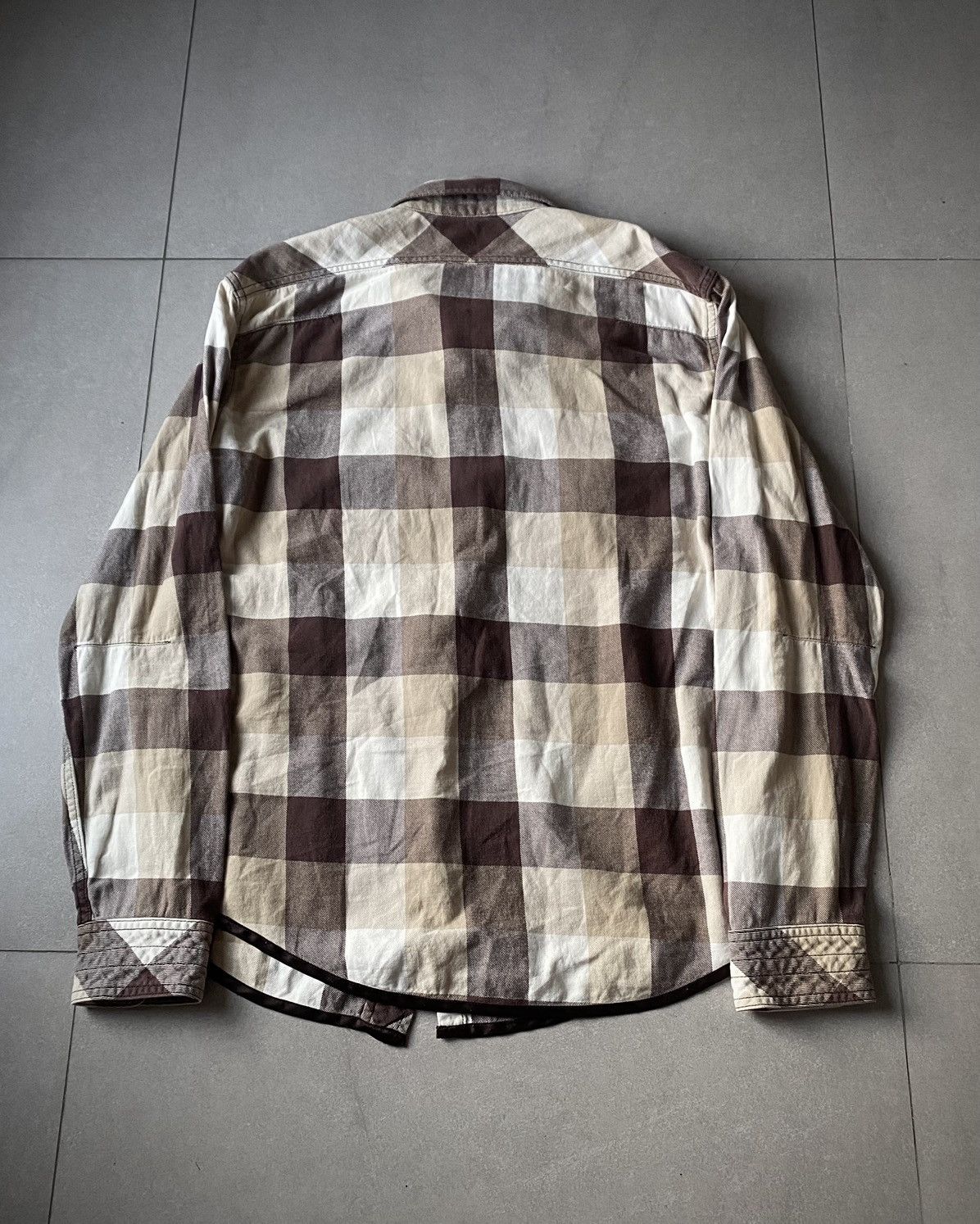 Number (N)ine Number (N)ine Checkered Flannel Shirt Size US L / EU 52-54 / 3 - 2 Thumbnail