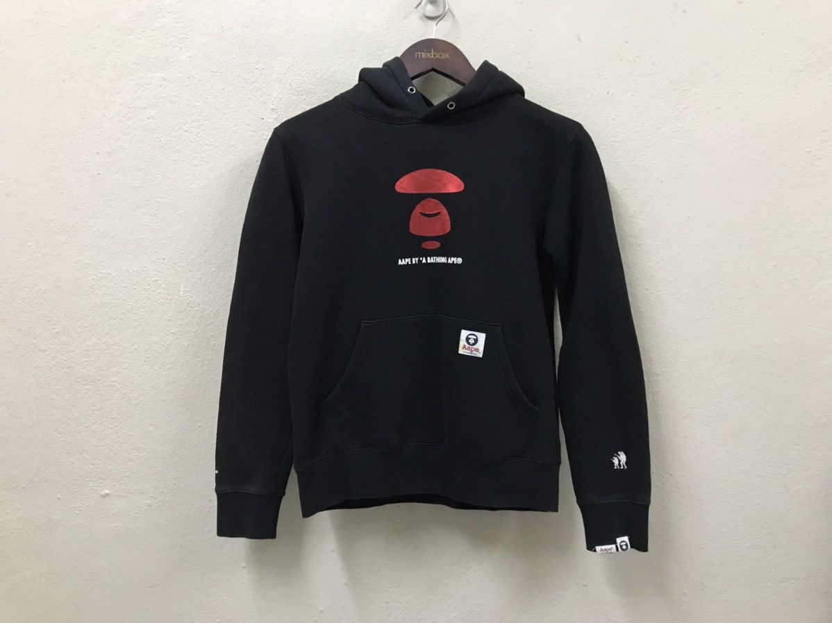 image of Aape By A Bathing Ape Hoodie in Black, Men's (Size Small)