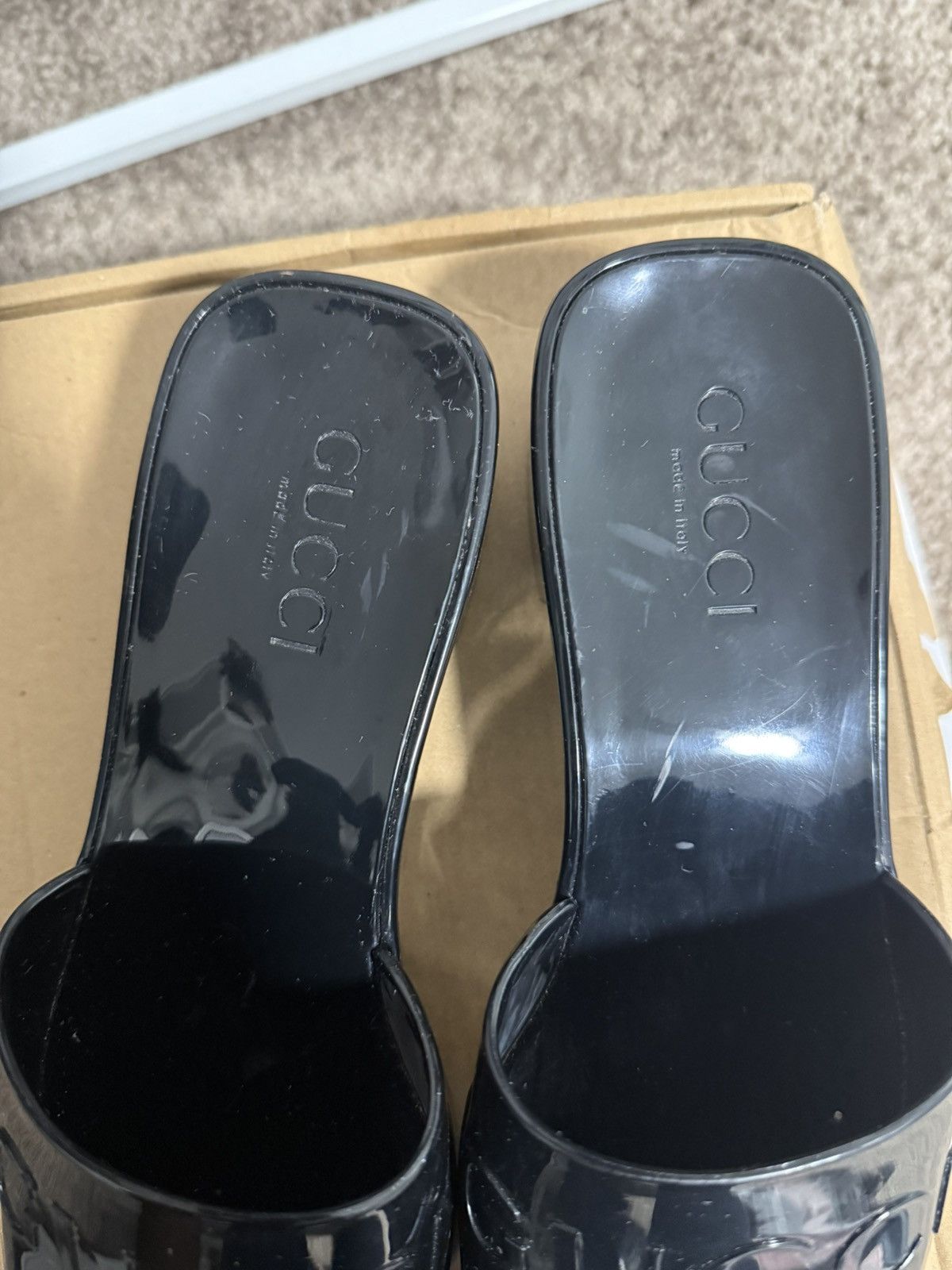 Gucci Gucci 60mm Slide Sandal Size US 9 / IT 39 - 4 Thumbnail