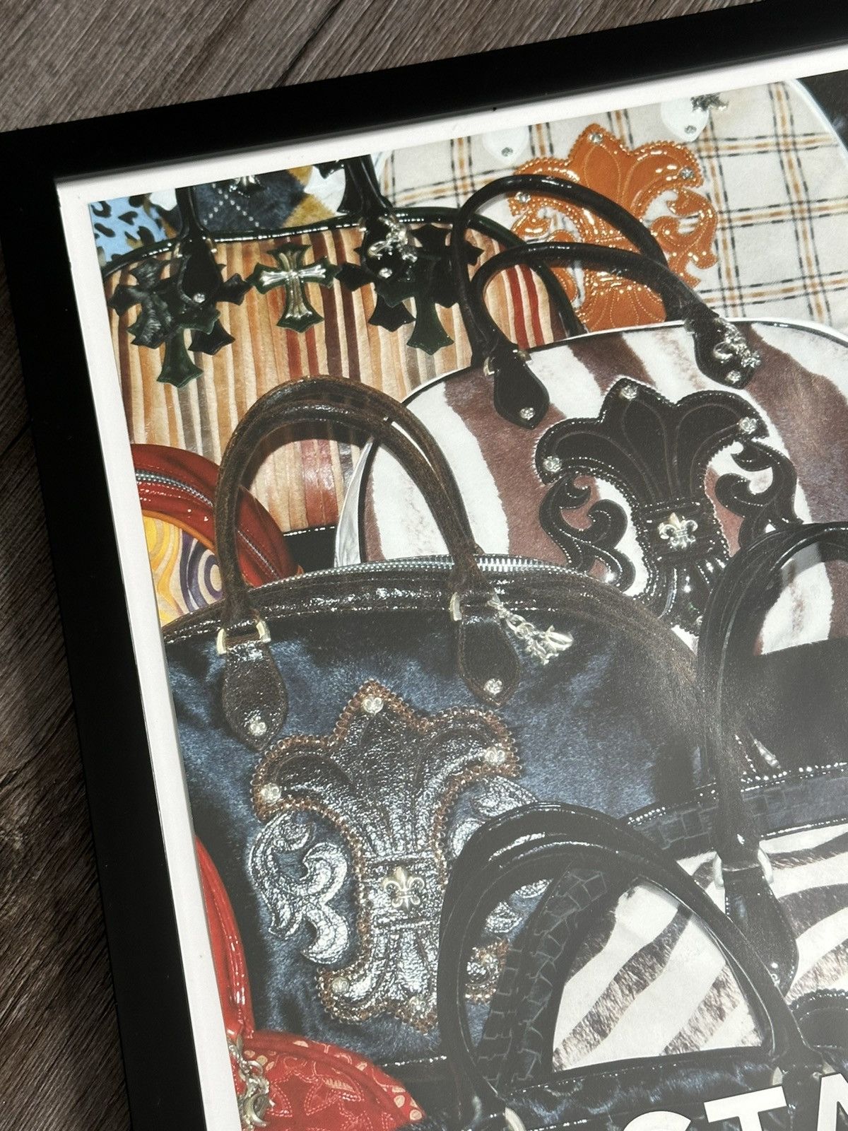 Chrome Hearts 🖤Chrome Hearts🖤 Bagstand 9x12 Framed Poster Size ONE SIZE - 5 Thumbnail