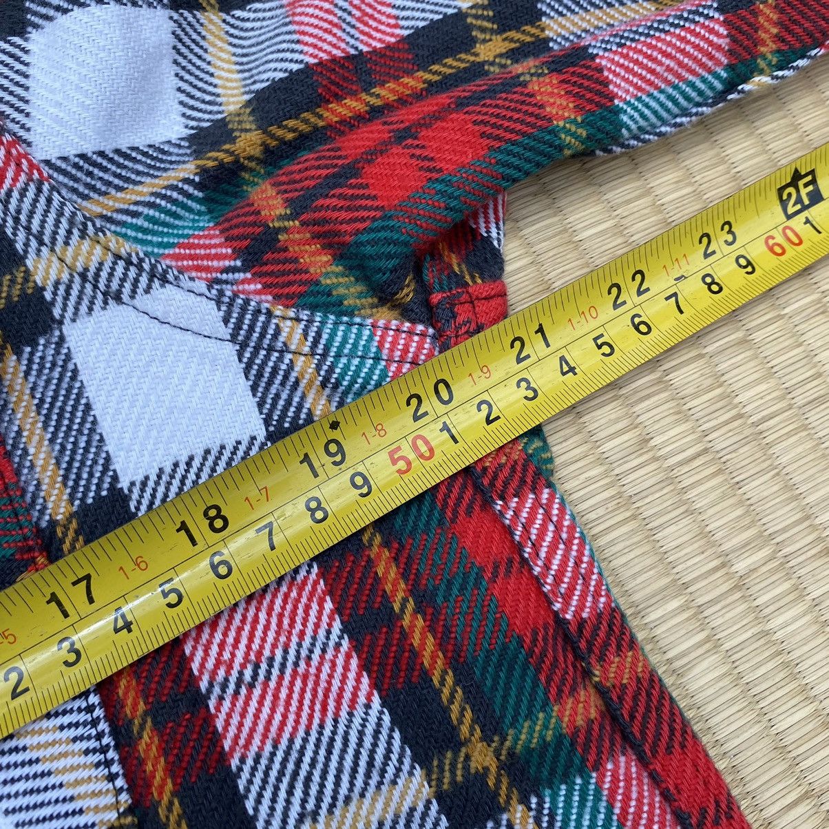 Japanese Brand × Kapital × Vintage Vtg 60s 70s Frostproof Sanfordized Plaid Cotton Flannel Size US M / EU 48-50 / 2 - 2 Thumbnail